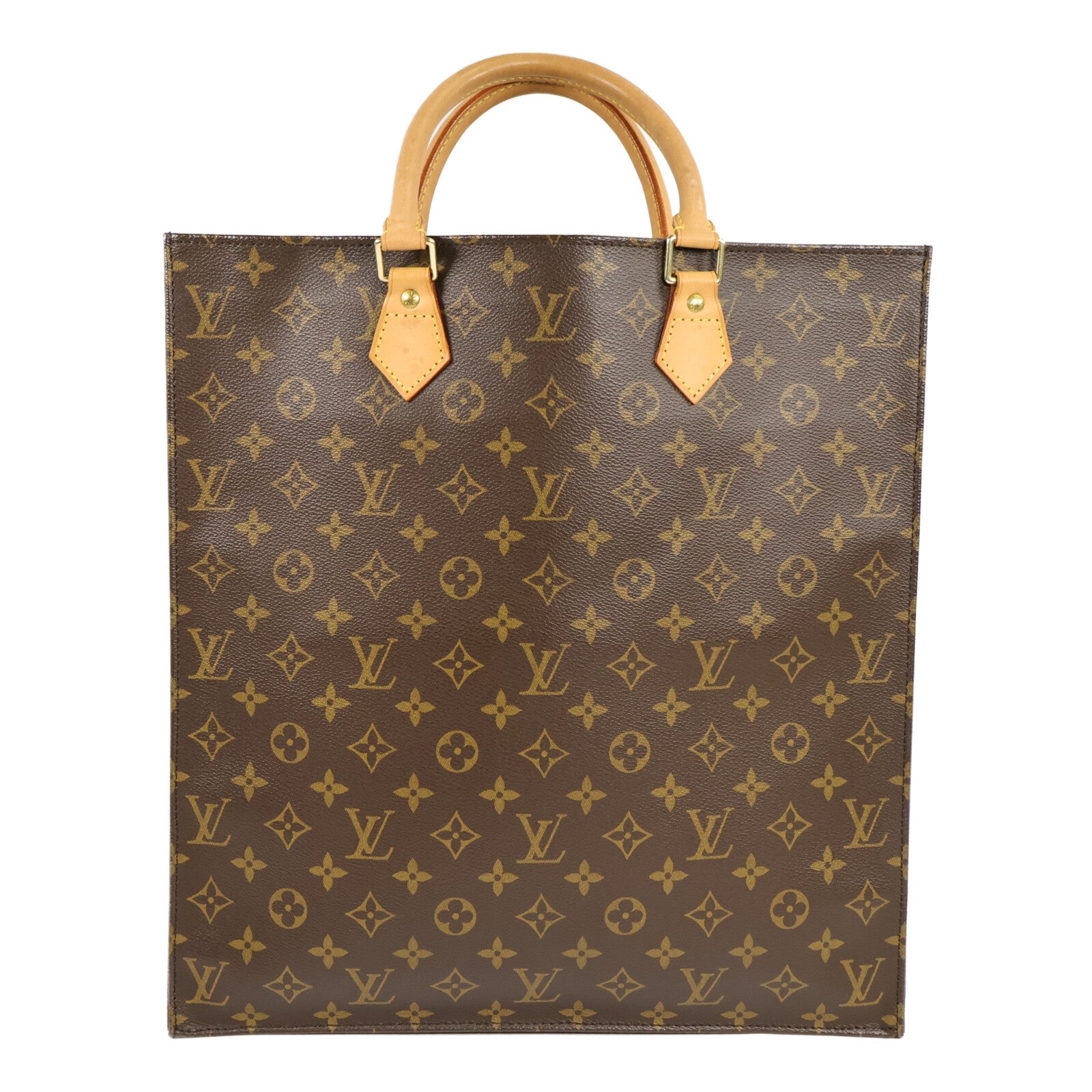 LOUIS VUITTON Monogram Sac Plat手挽袋