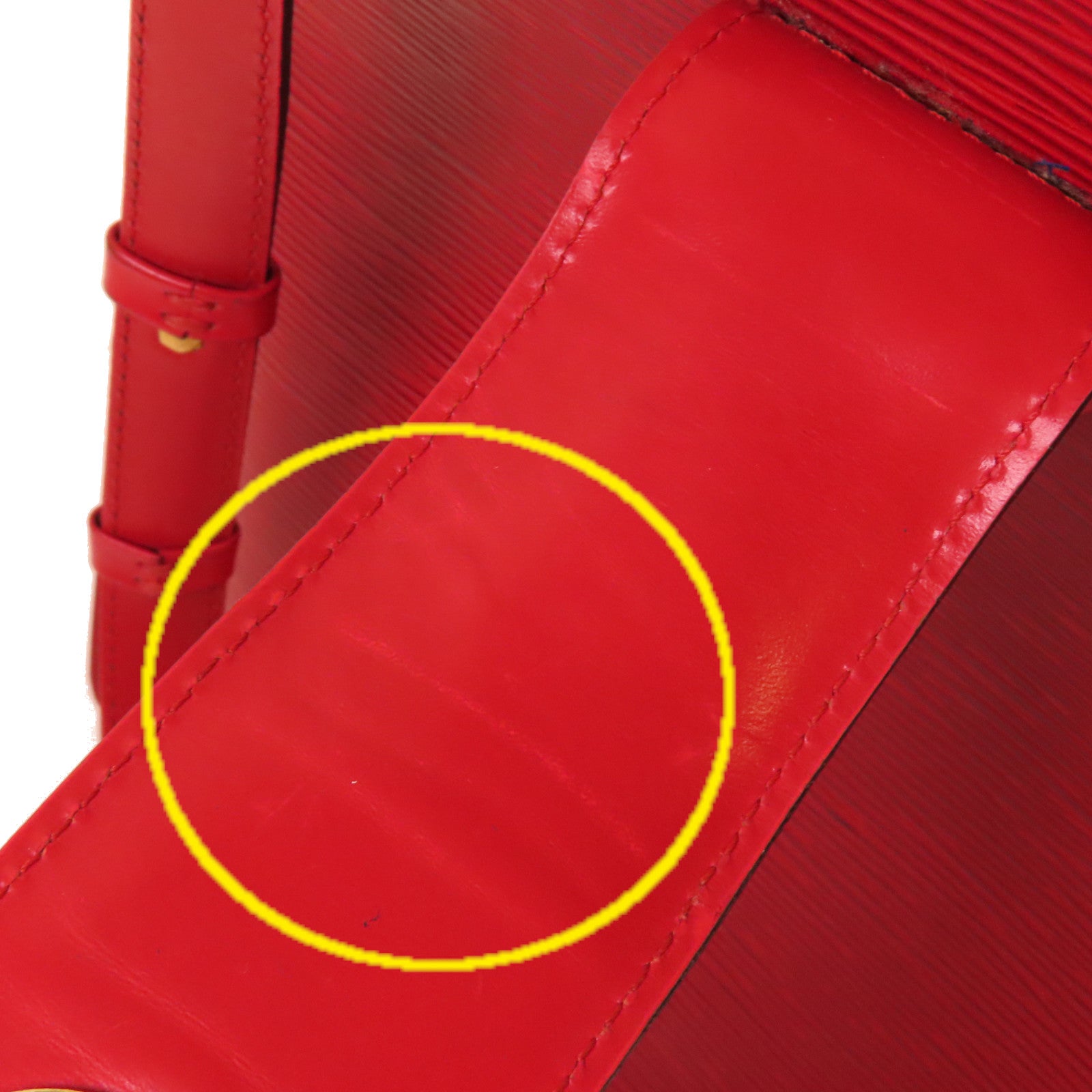 LOUIS VUITTON 【清倉大減價】Epi Cluny Shoulder Bag金扣肩背袋紅色