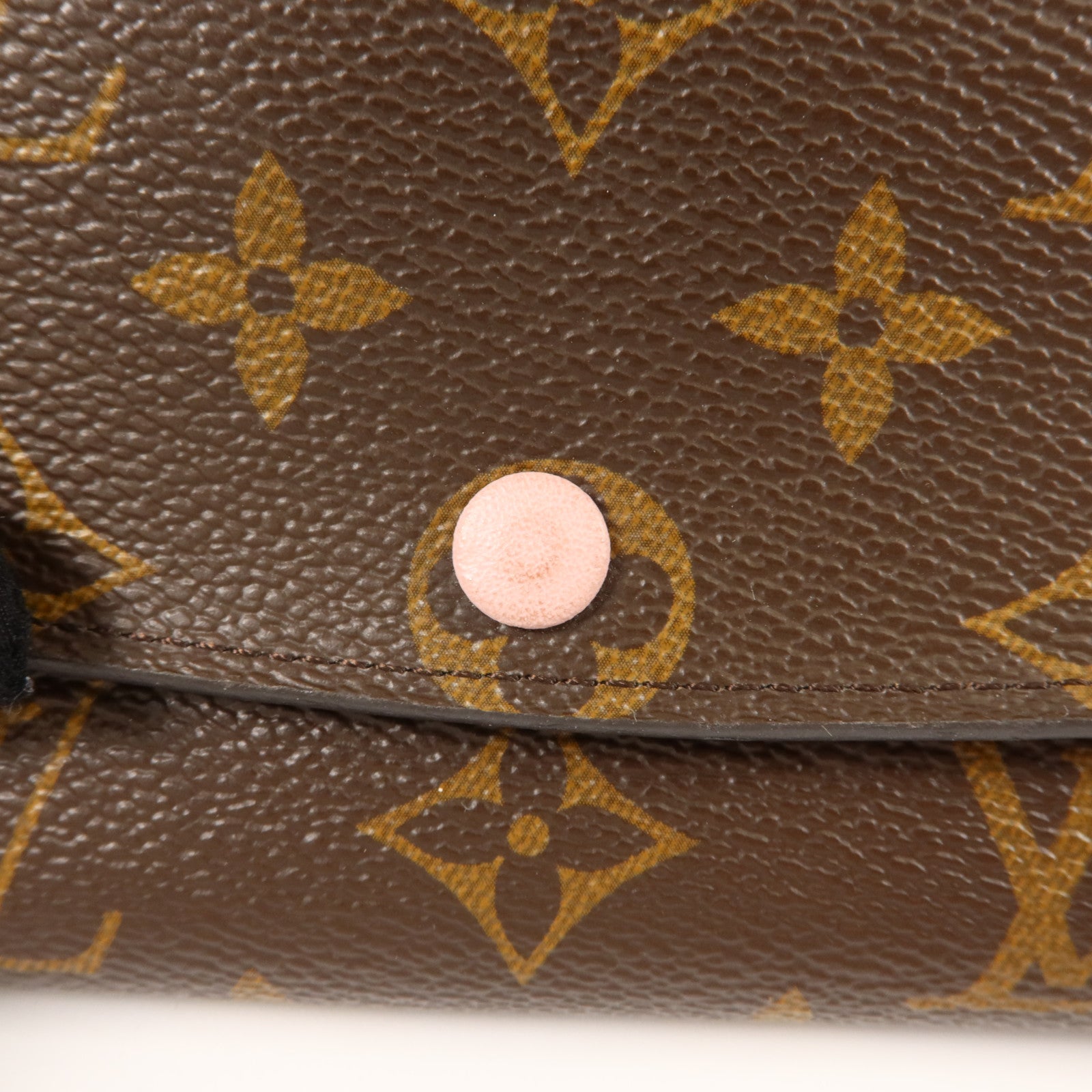 LOUIS VUITTON Monogram Emilie金扣長錢包