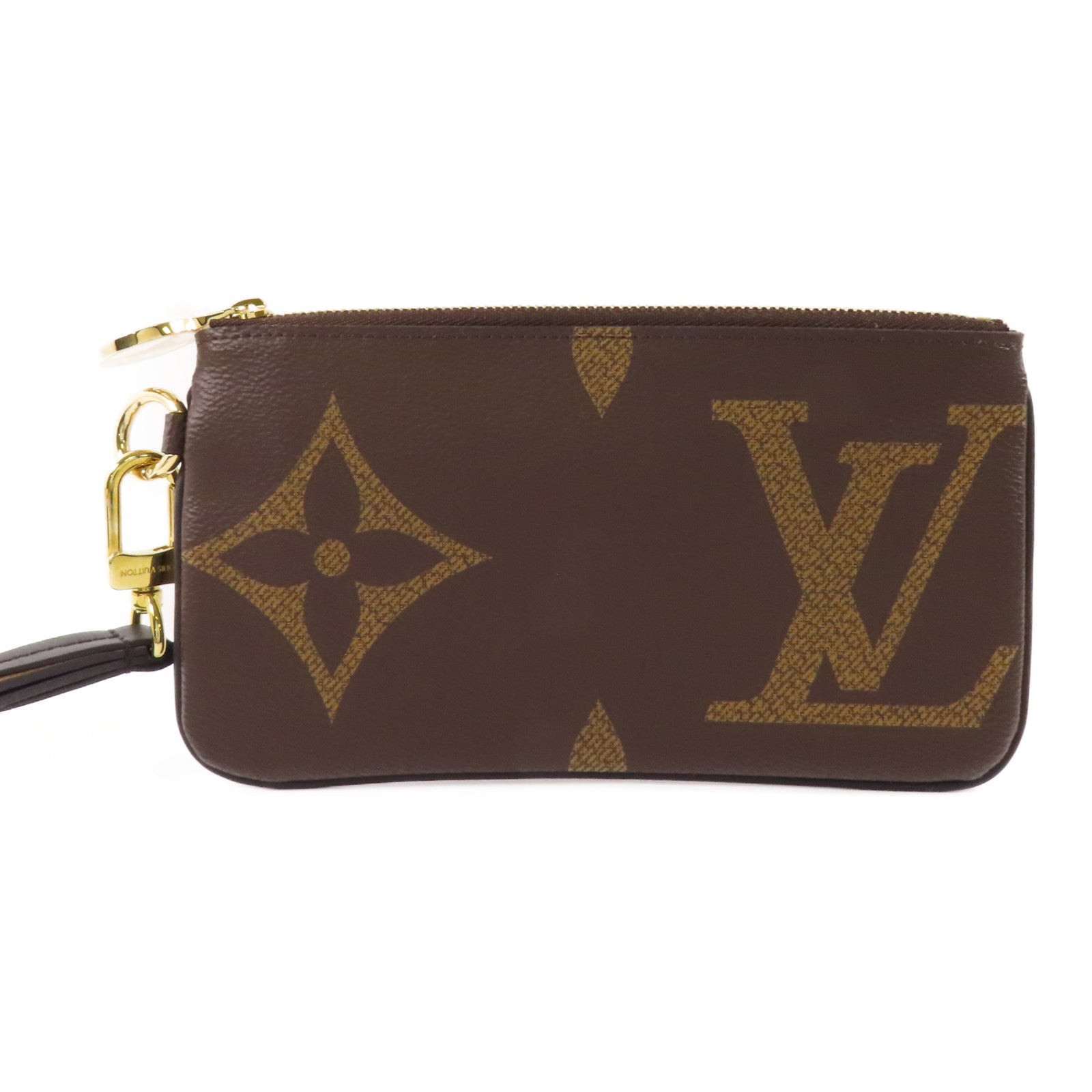 LOUIS VUITTON 【激減優惠】Monogram Giant/Monogram Reverse/Monogram Trio Pouch金扣手拿包