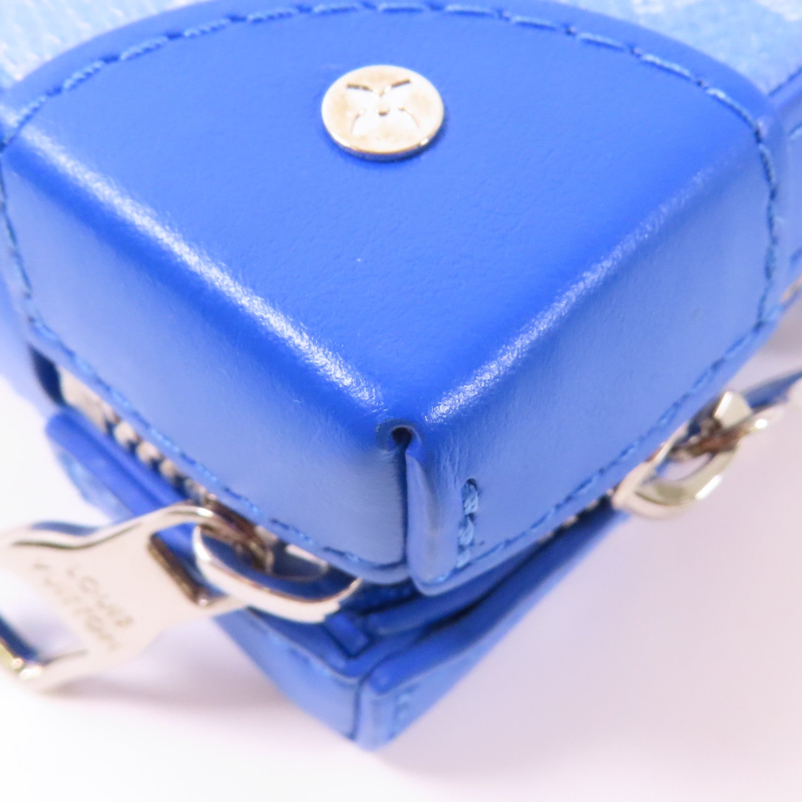 LOUIS VUITTON LV SHW Soft Trunk Wallet Shoulder Bag M45432 Monogram Clouds Blue