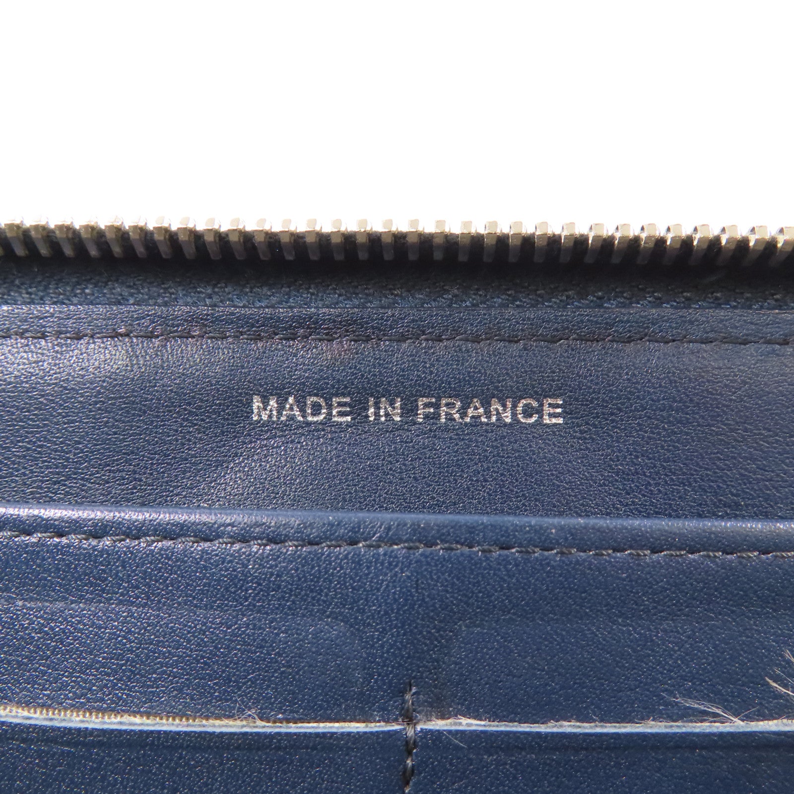 CHANEL 【激減優惠】漆皮皮革Long Round Wallet銀扣長錢包