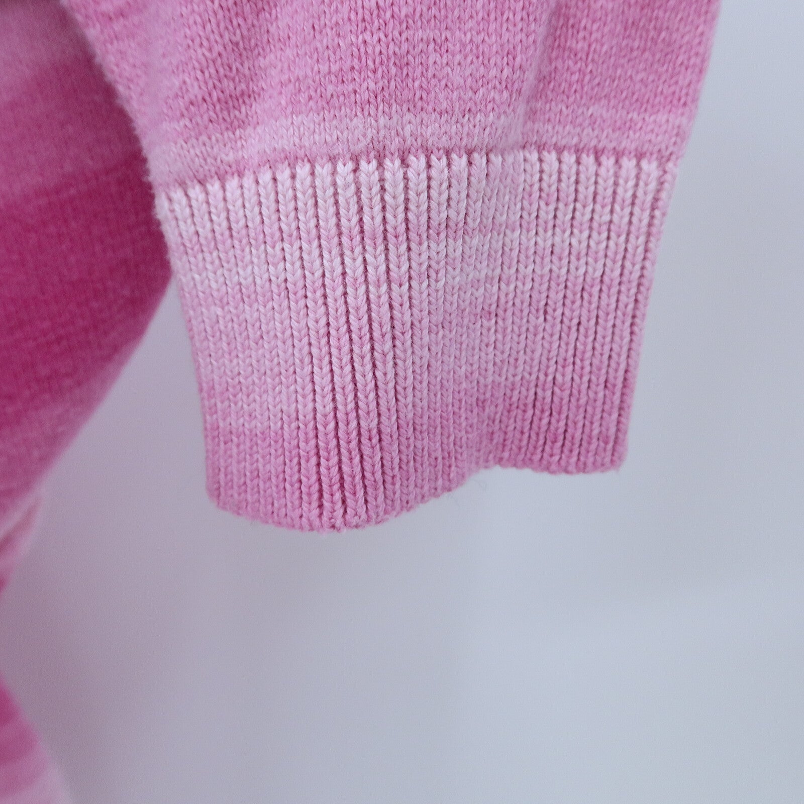CHANEL Cotton/Cashmere Coco Mark Rhinestone Button Knit Cardigan針織