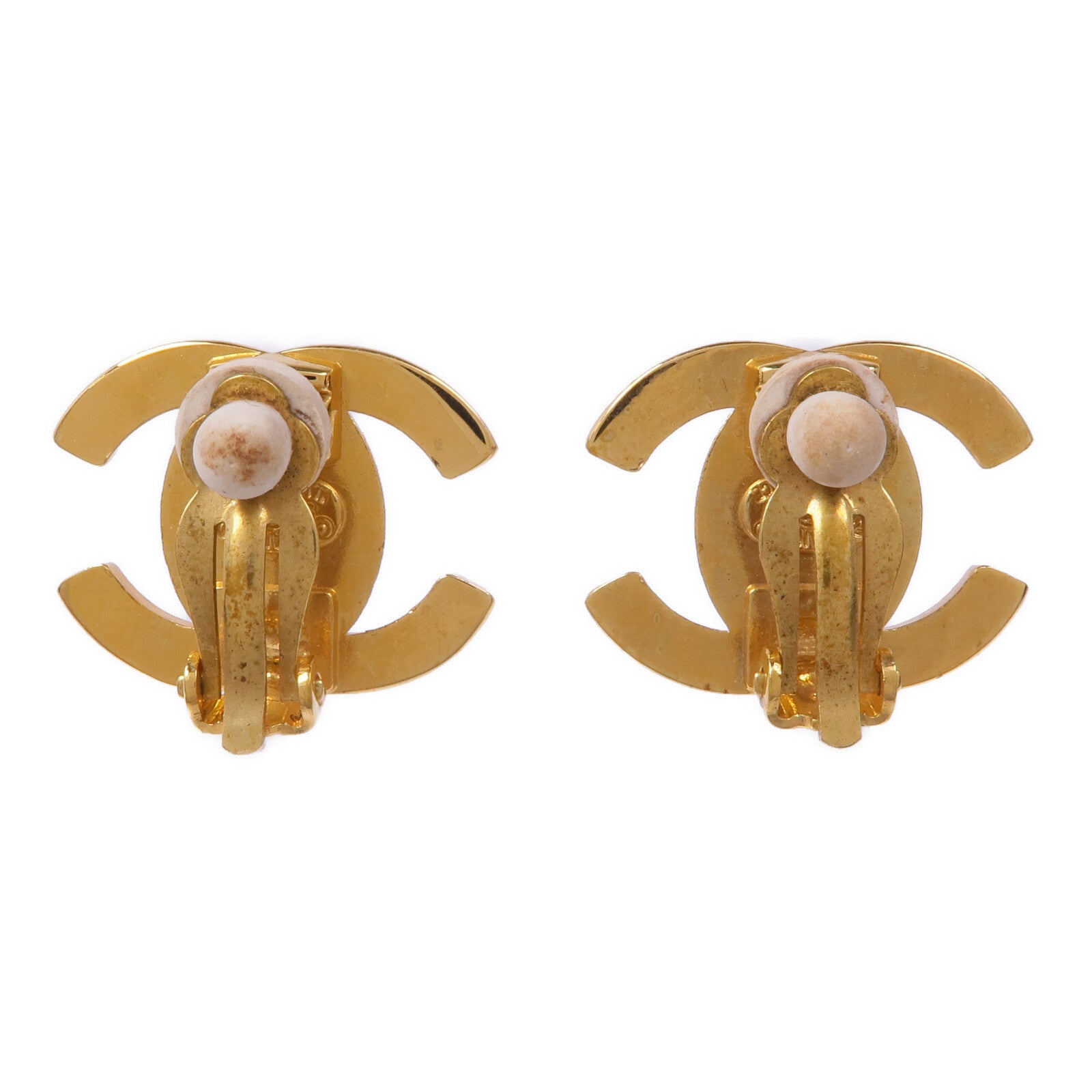 CHANEL 金屬Vintage Earrings耳環