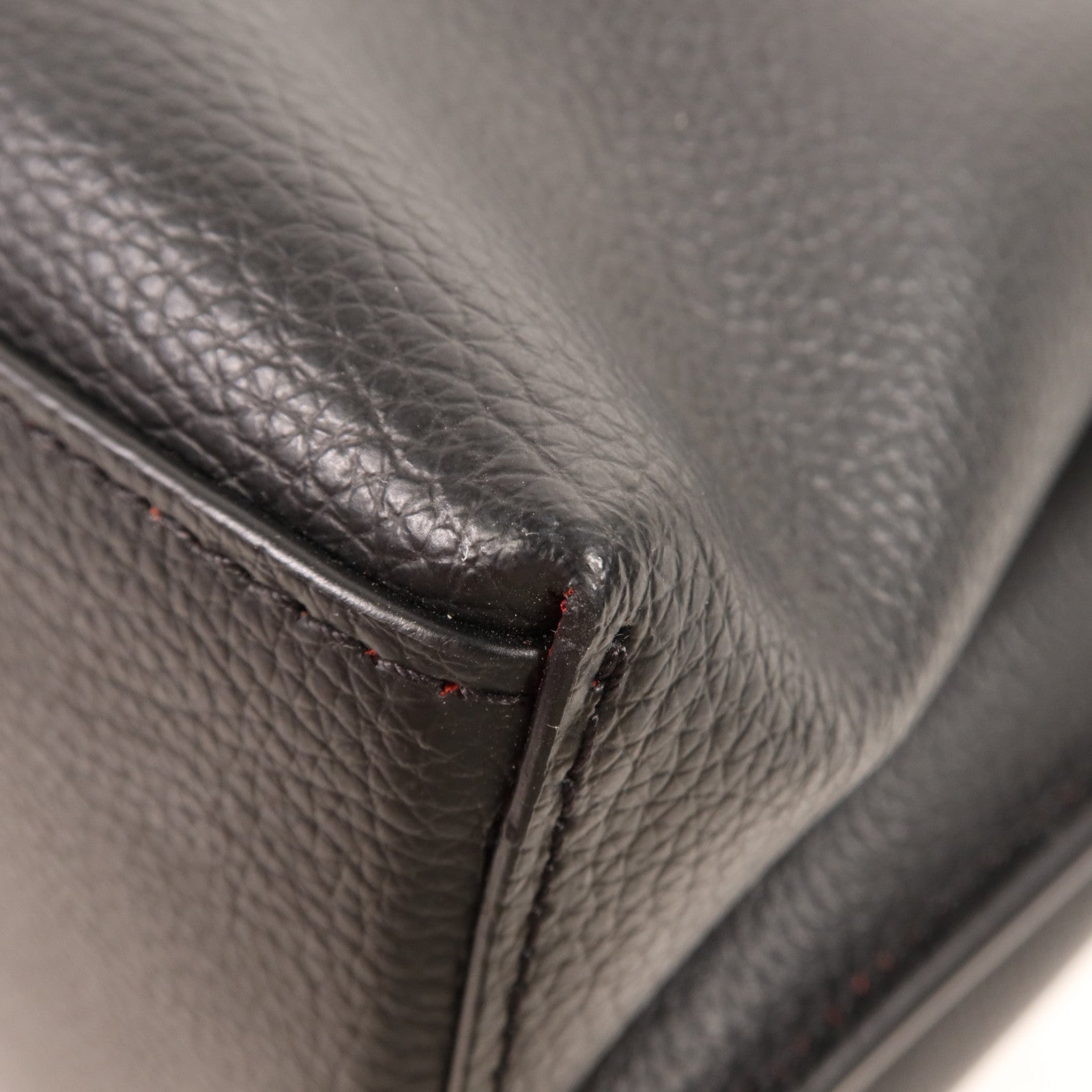 COACH 牛皮皮革Tote Bag金扣肩背袋