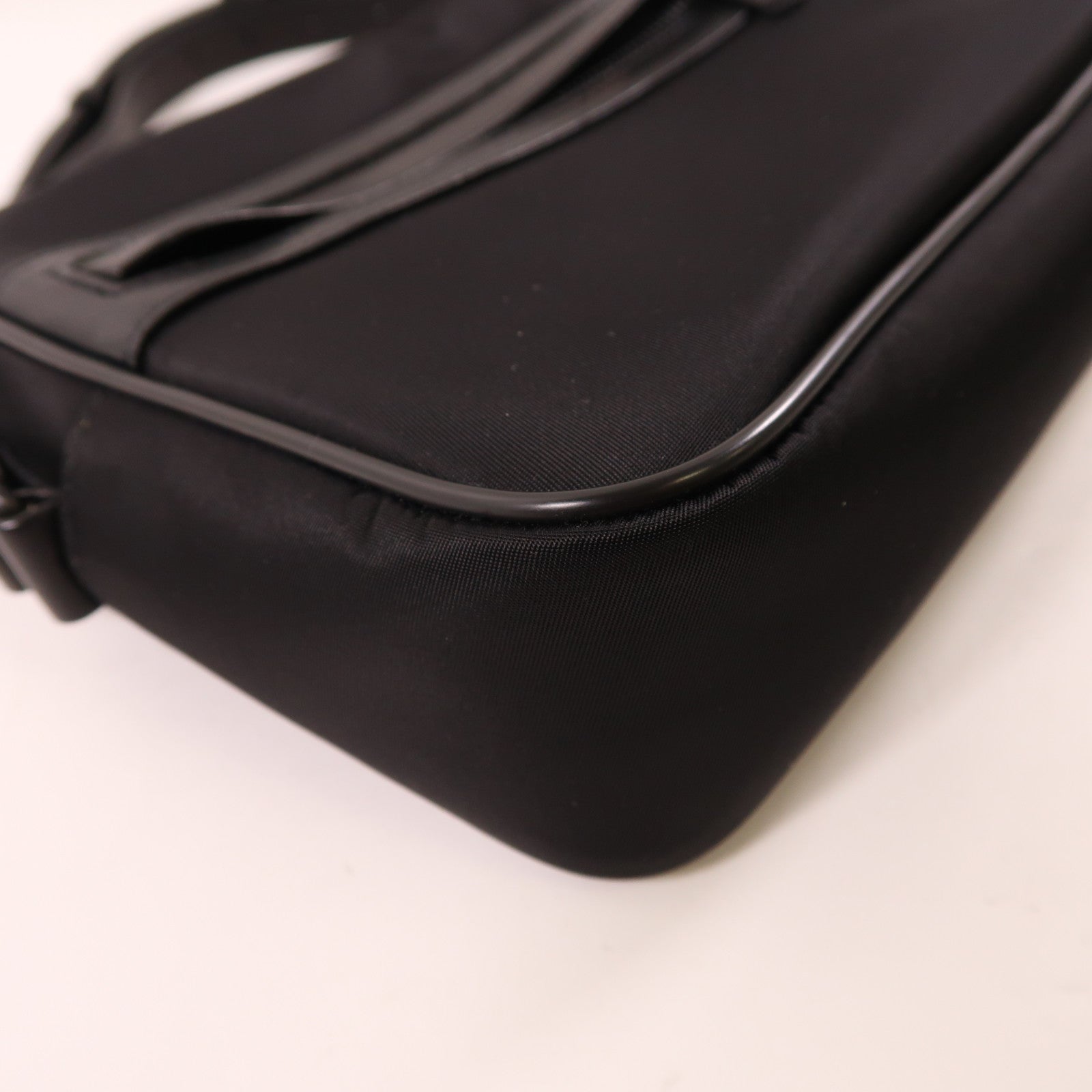 SAINT LAURENT 尼龍/皮革Shoulder Bag肩背袋
