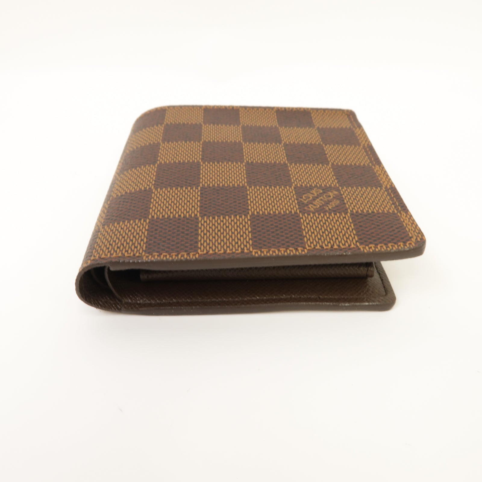 LOUIS VUITTON Damier Marco Wallet金扣錢包啡色