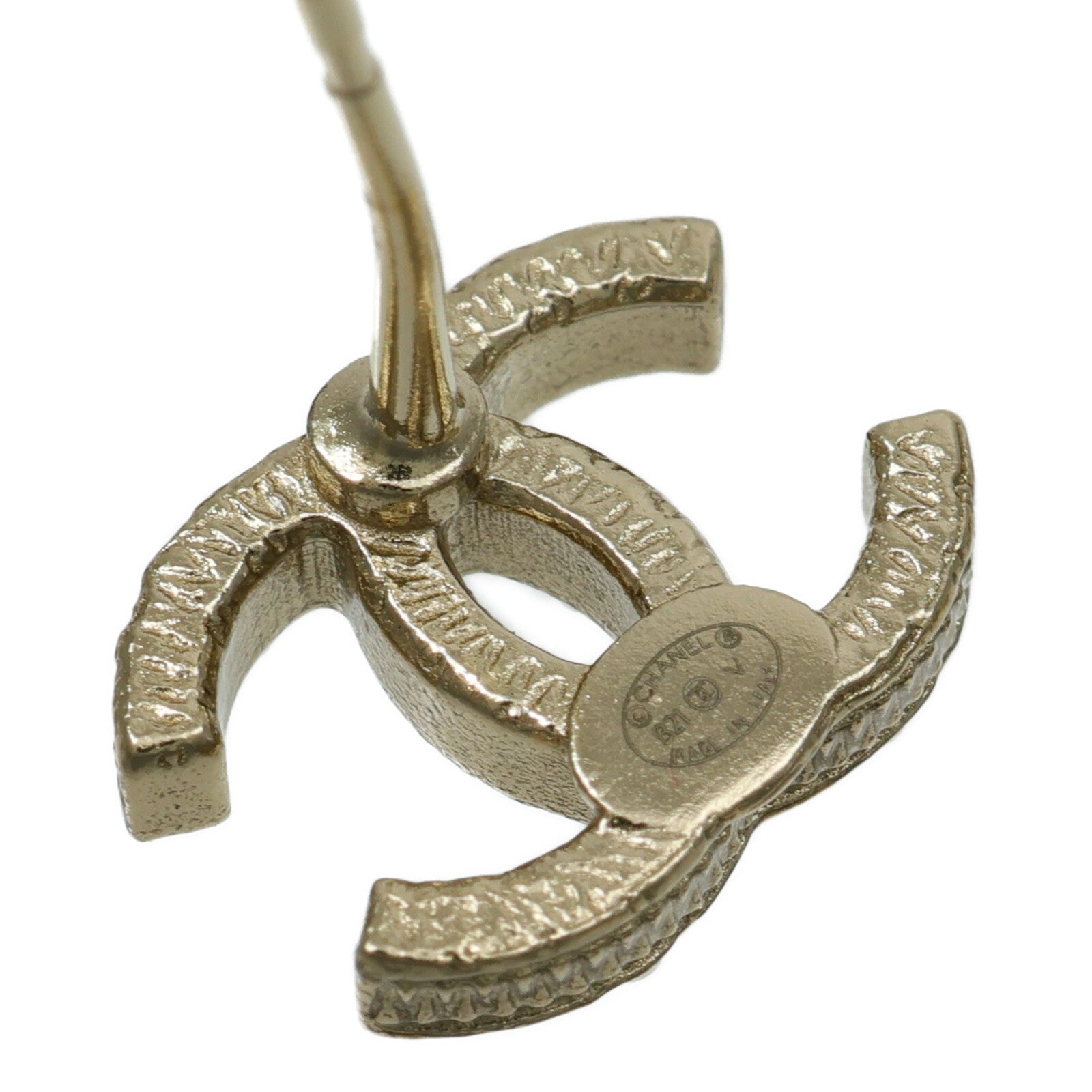CHANEL 金屬/水鑽Earrings耳環
