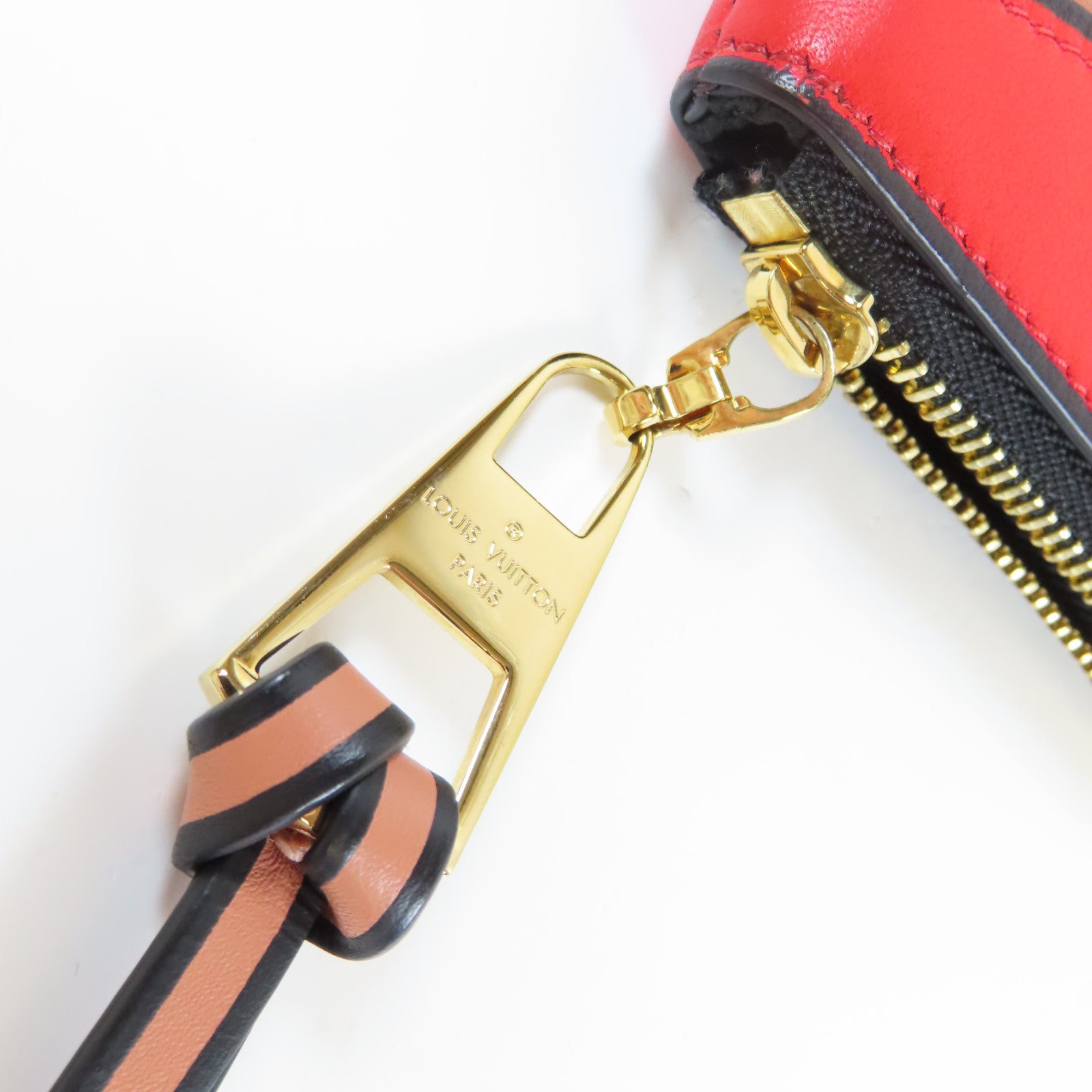 LOUIS VUITTON 【激減優惠】Monogram Tuileries Pochette金扣小袋啡色