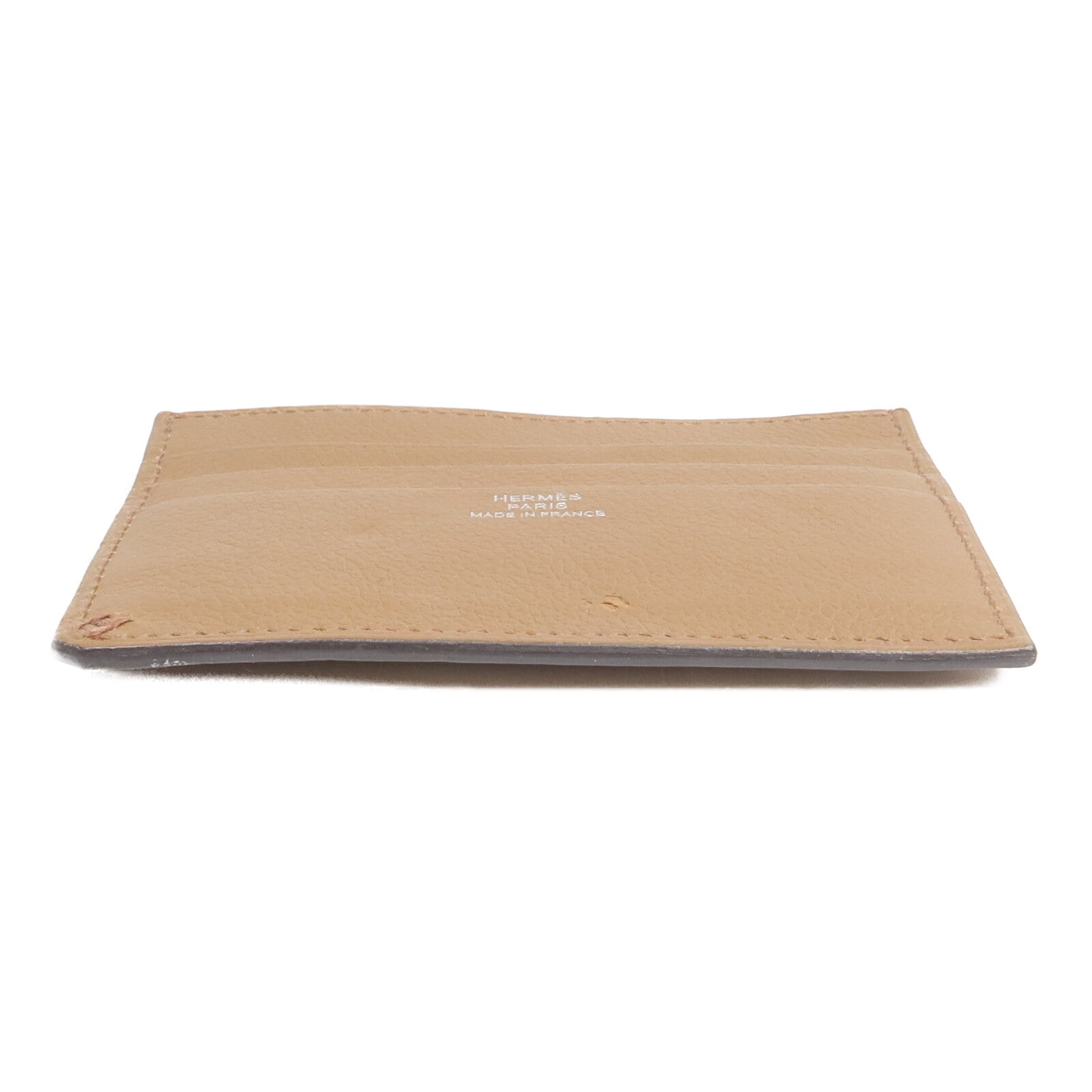 HERMES Evercolor皮革H Sellier Card Holder卡片套Alezan