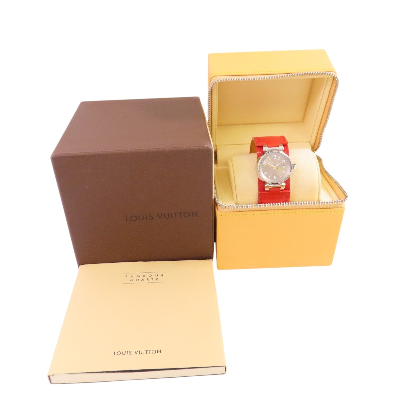 LOUIS VUITTON LV Tambour Q1212 Quartz Watch