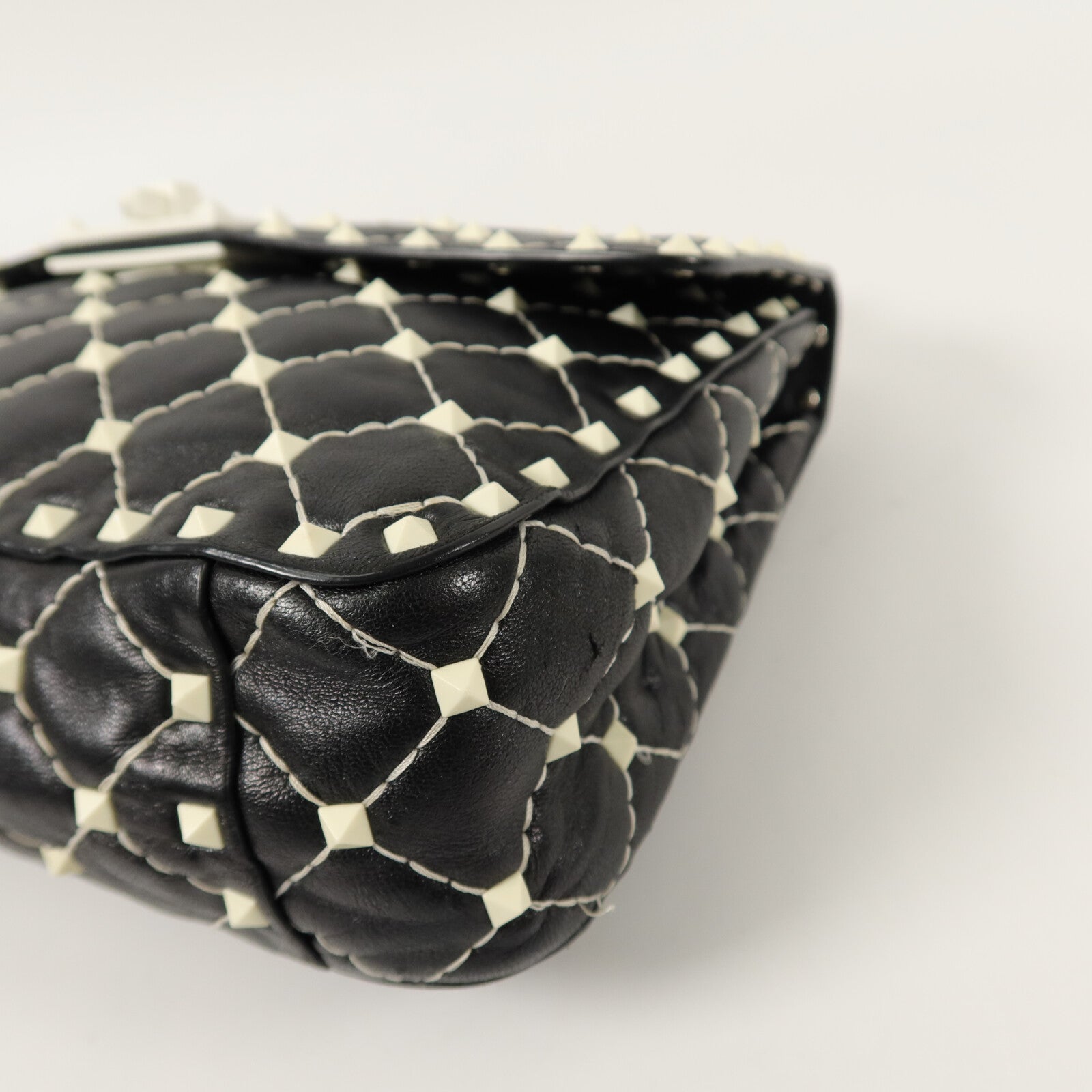 Valentino 牛皮皮革Rockstud Spike手挽肩背兩用袋