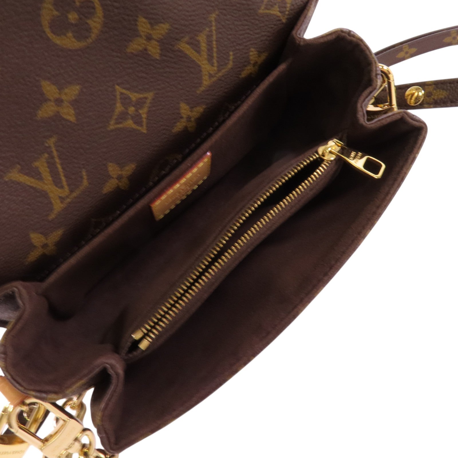 LOUIS VUITTON Monogram Pochette Metis East Wast金扣手挽肩背兩用袋