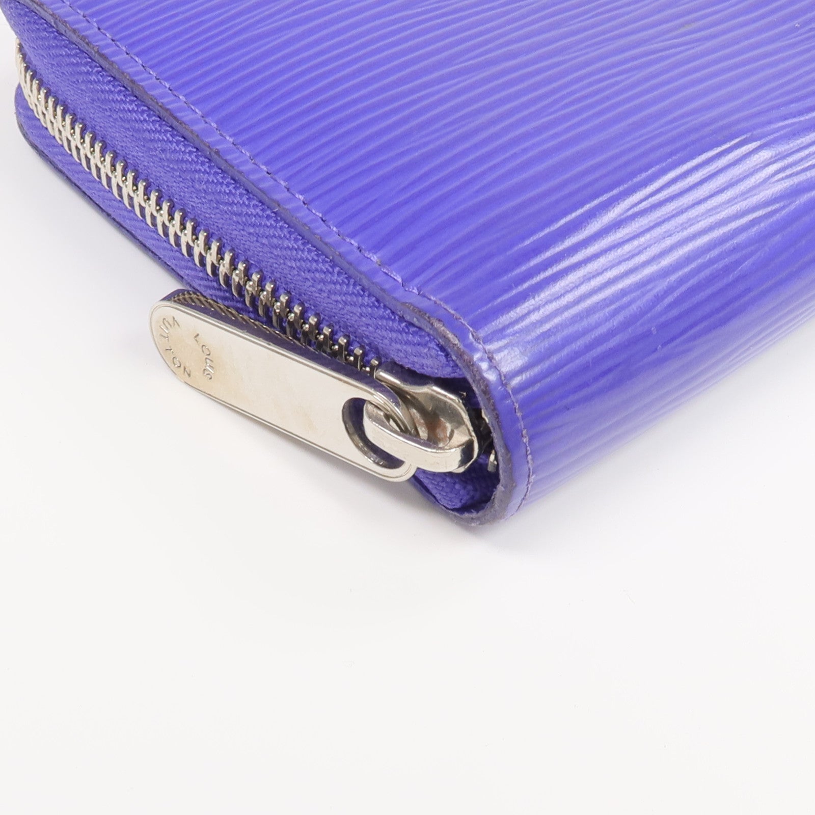 LOUIS VUITTON Epi Zippy Wallet銀扣長錢包