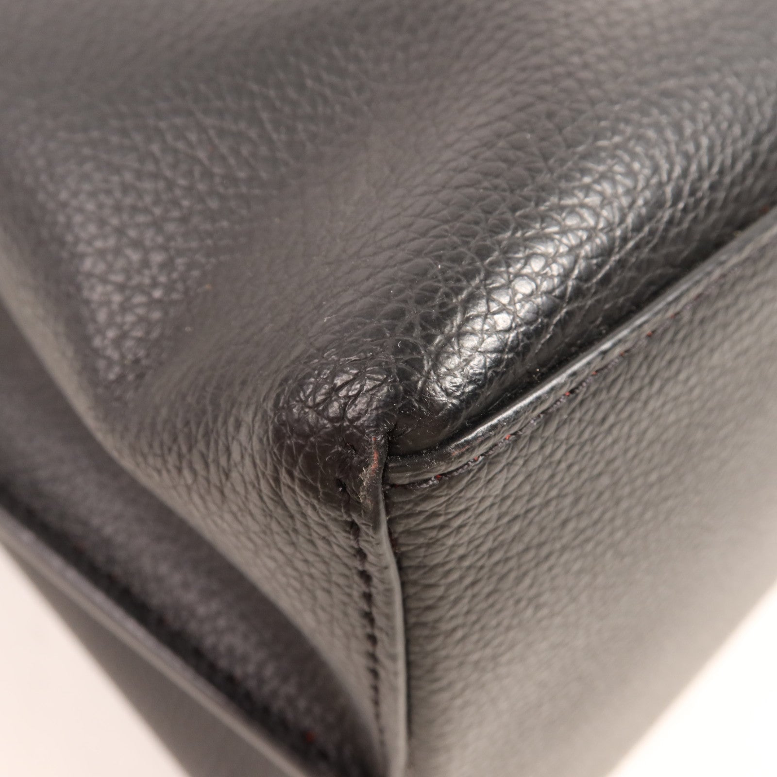 COACH 牛皮皮革Tote Bag金扣肩背袋