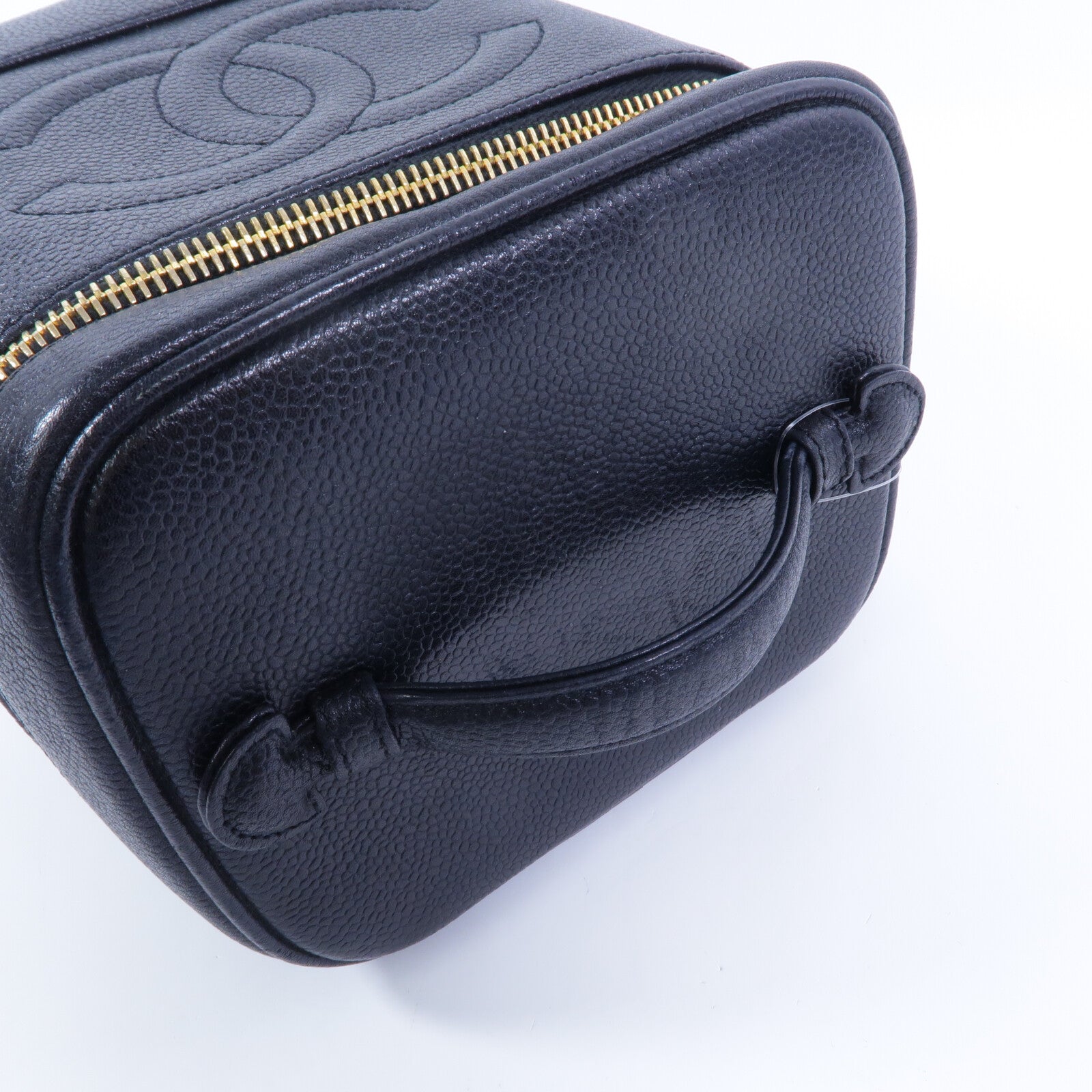 CHANEL 牛皮皮革Vintage Vanity Case手挽袋