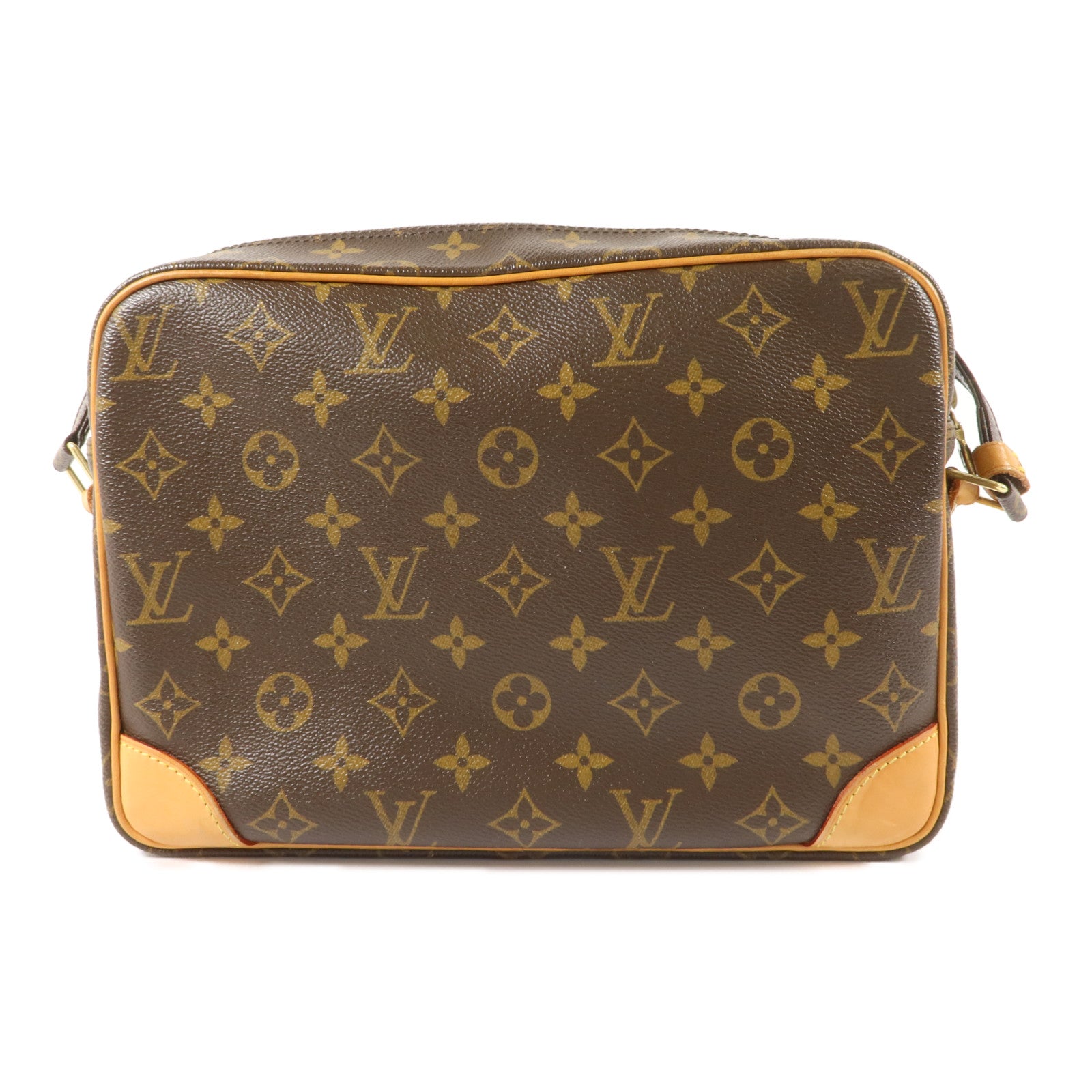 LOUIS VUITTON Monogram Nile金扣肩背袋