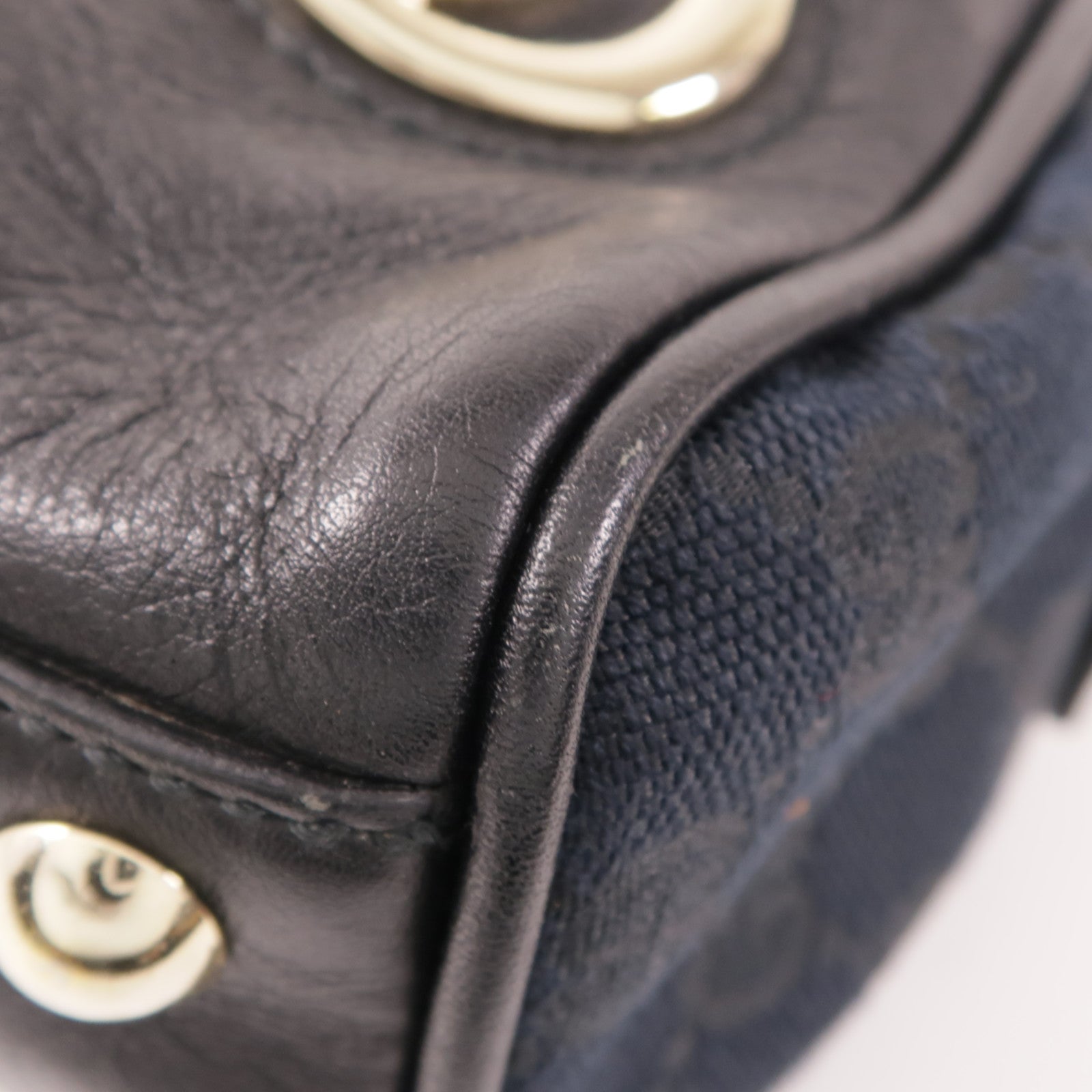 GUCCI 帆布GG Canvas Britt Boston Bag手挽袋
