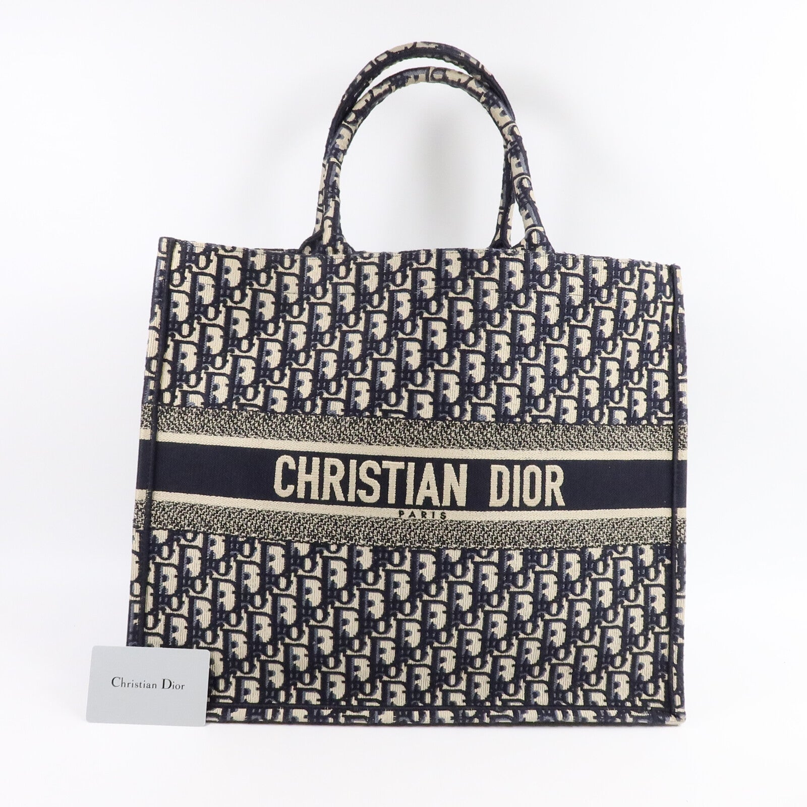 Dior 帆布Book Tote Large手挽袋