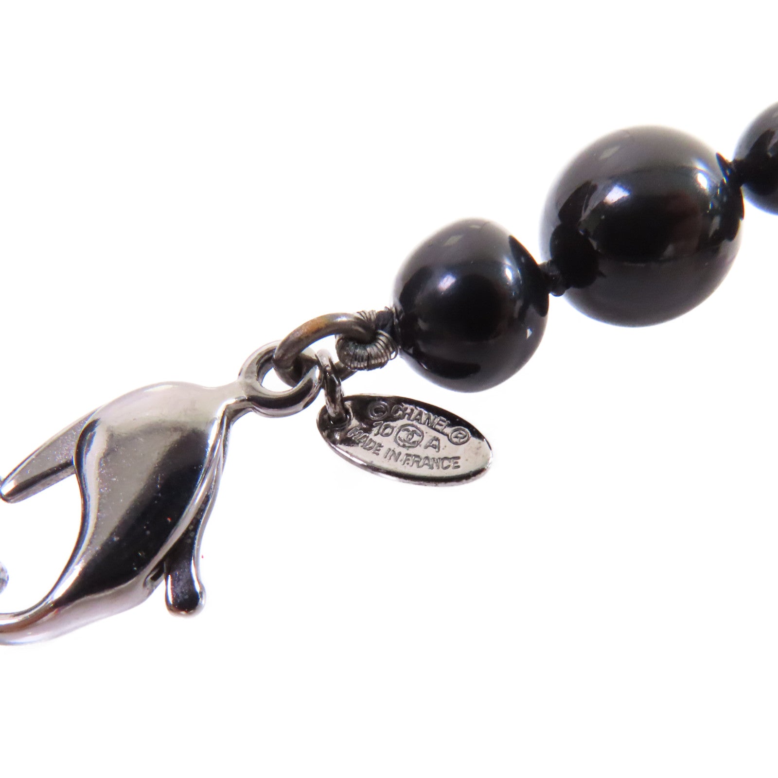 CHANEL 仿珍珠/金屬CC Necklace項鏈
