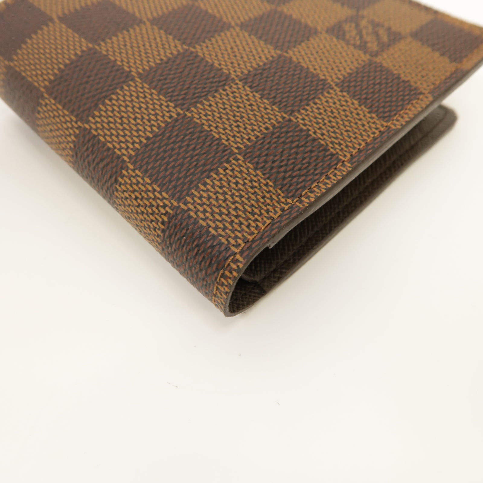 LOUIS VUITTON Damier Marco Wallet金扣錢包啡色