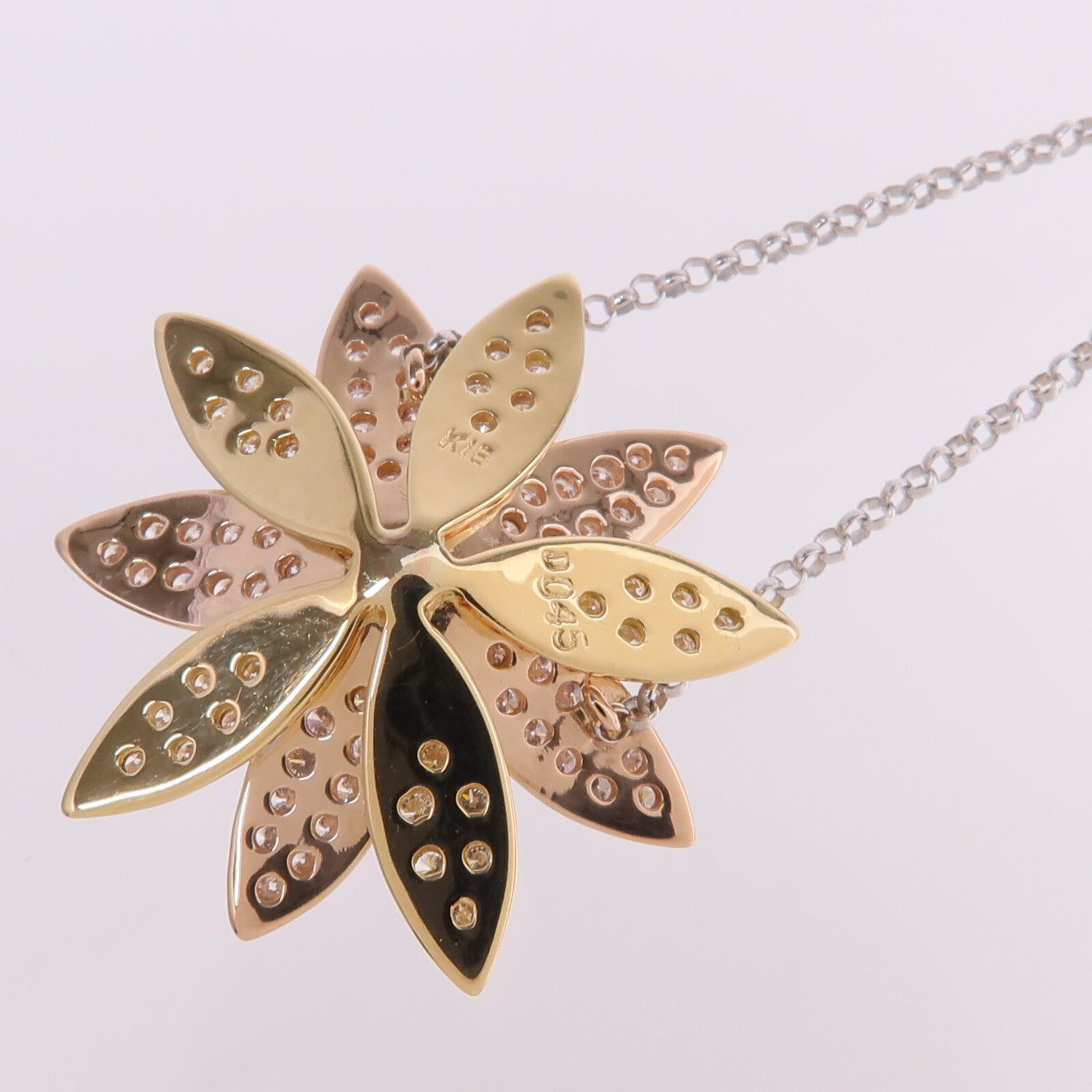 JEWELRY 18K黃金/白金/玫瑰金Diamond Necklace鑽石項鍊