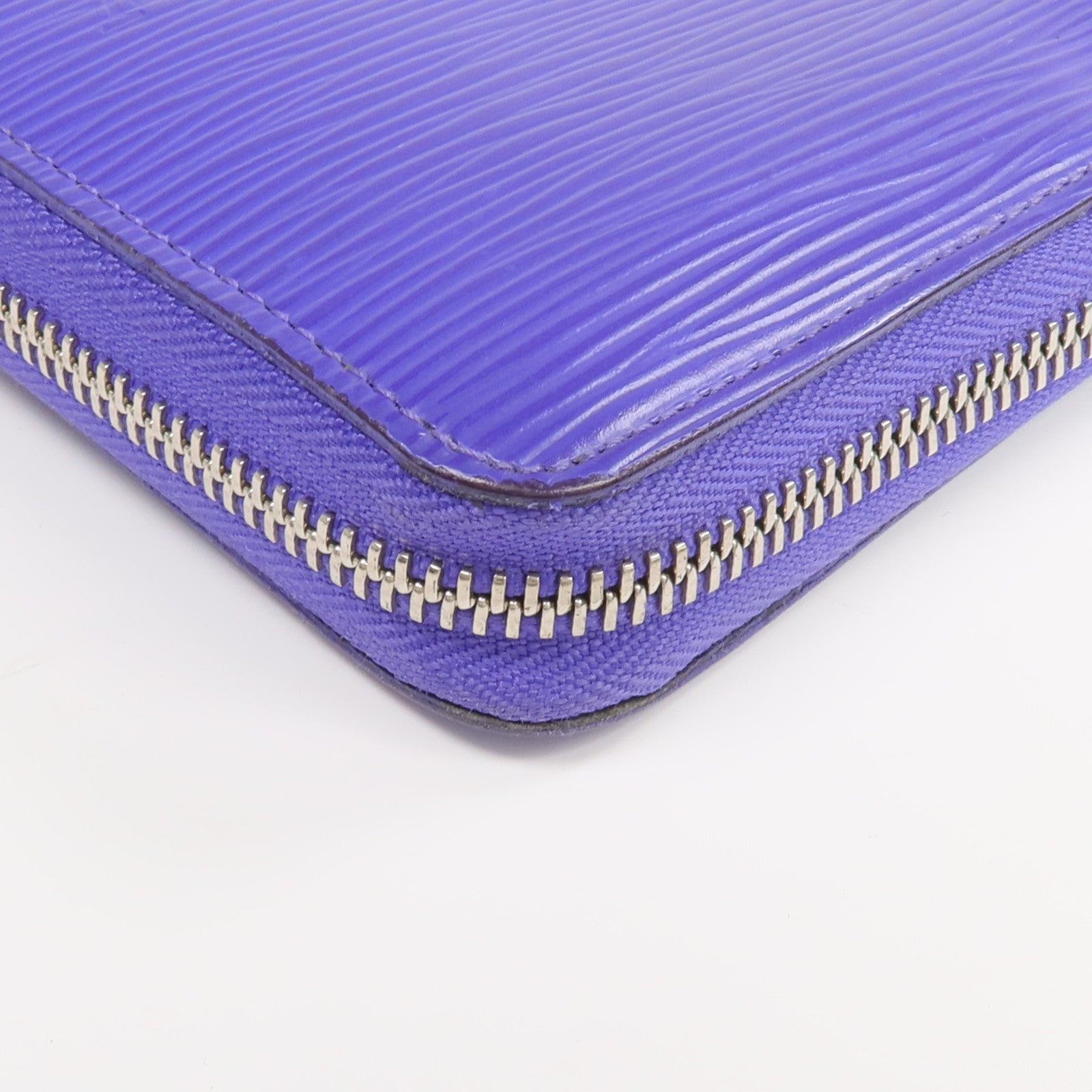 LOUIS VUITTON Epi Zippy Wallet銀扣長錢包