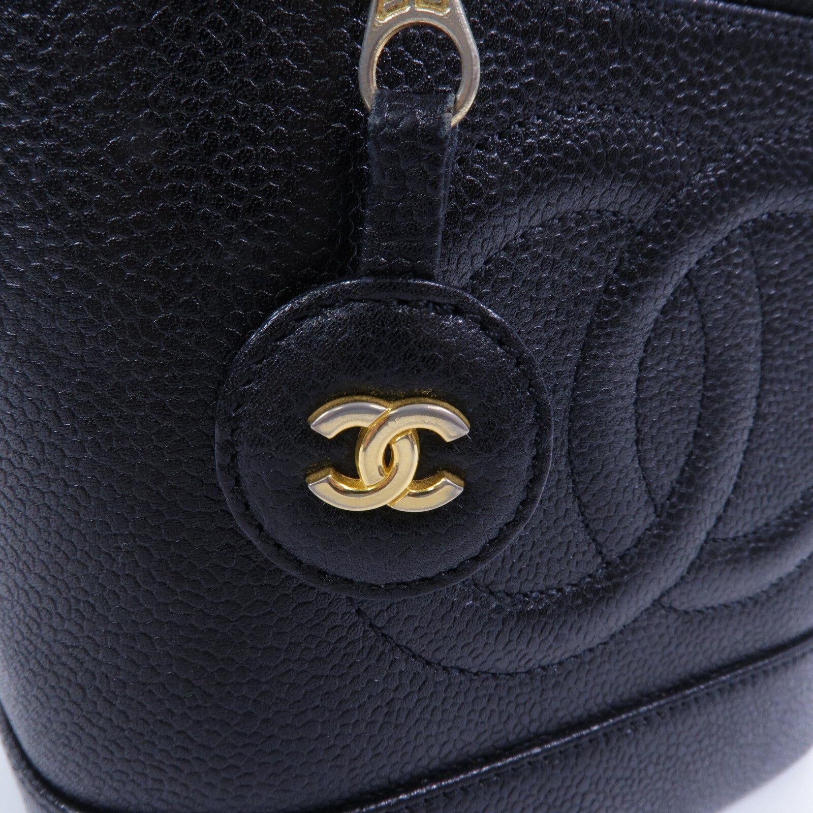 CHANEL 牛皮皮革Vintage Vanity Case手挽袋