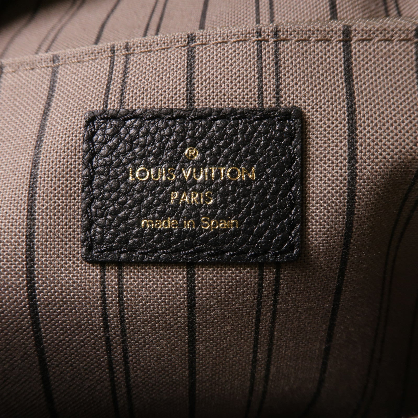 LOUIS VUITTON Monogram Empreinte Sorbonne金扣背包