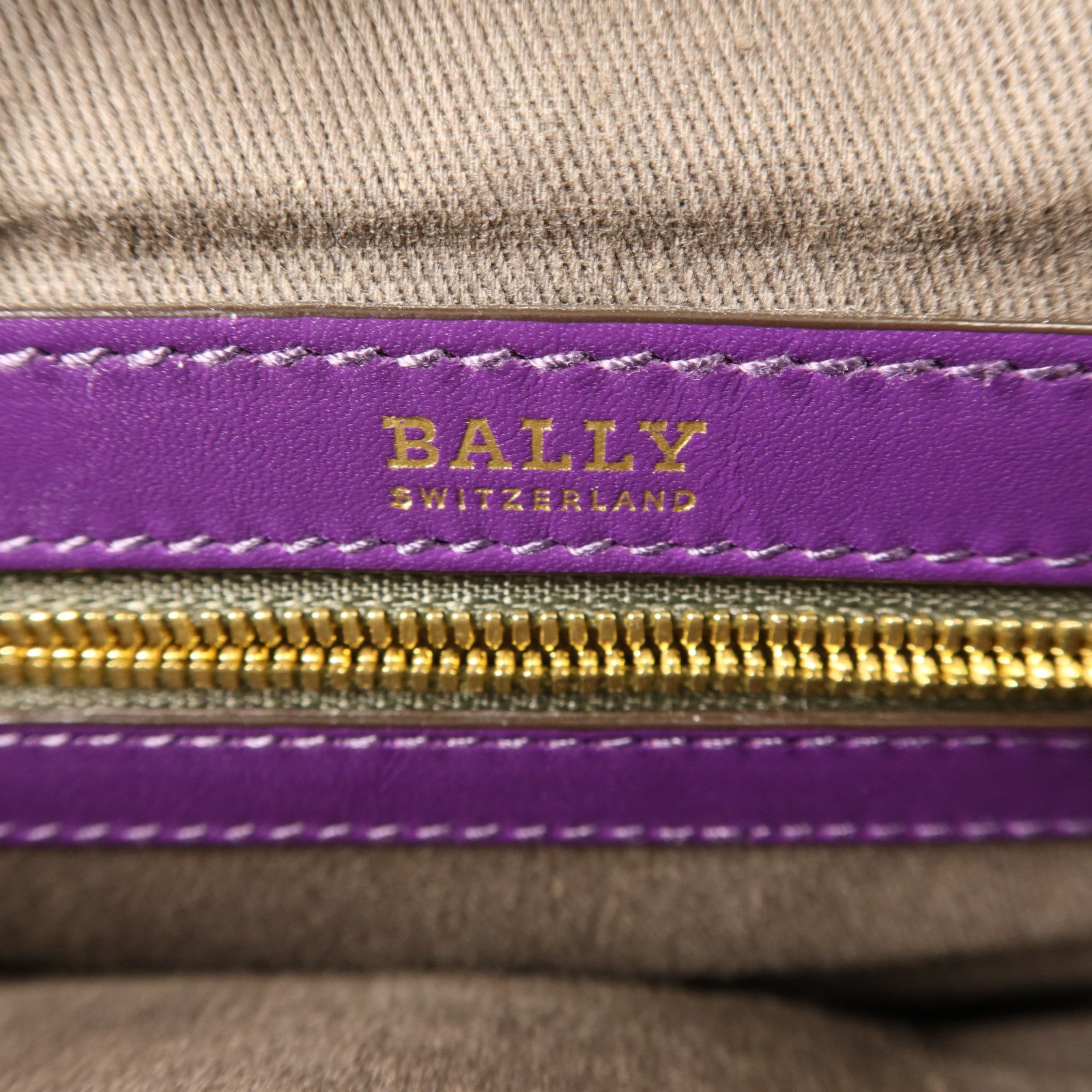 BALLY 牛皮皮革2Way Shoulder Bag金扣手挽肩背兩用袋