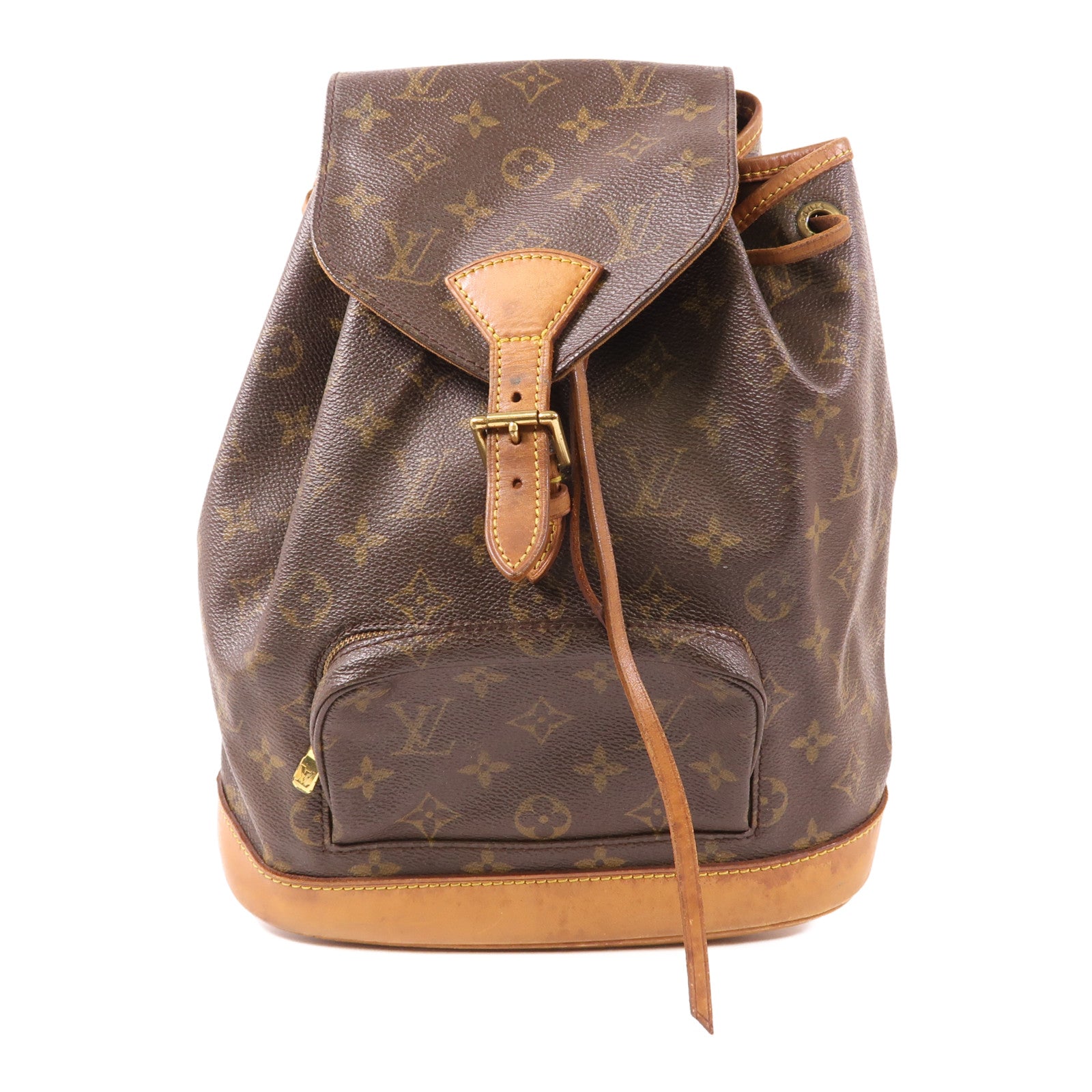 LOUIS VUITTON Monogram Montsouris MM Backpack金扣背包