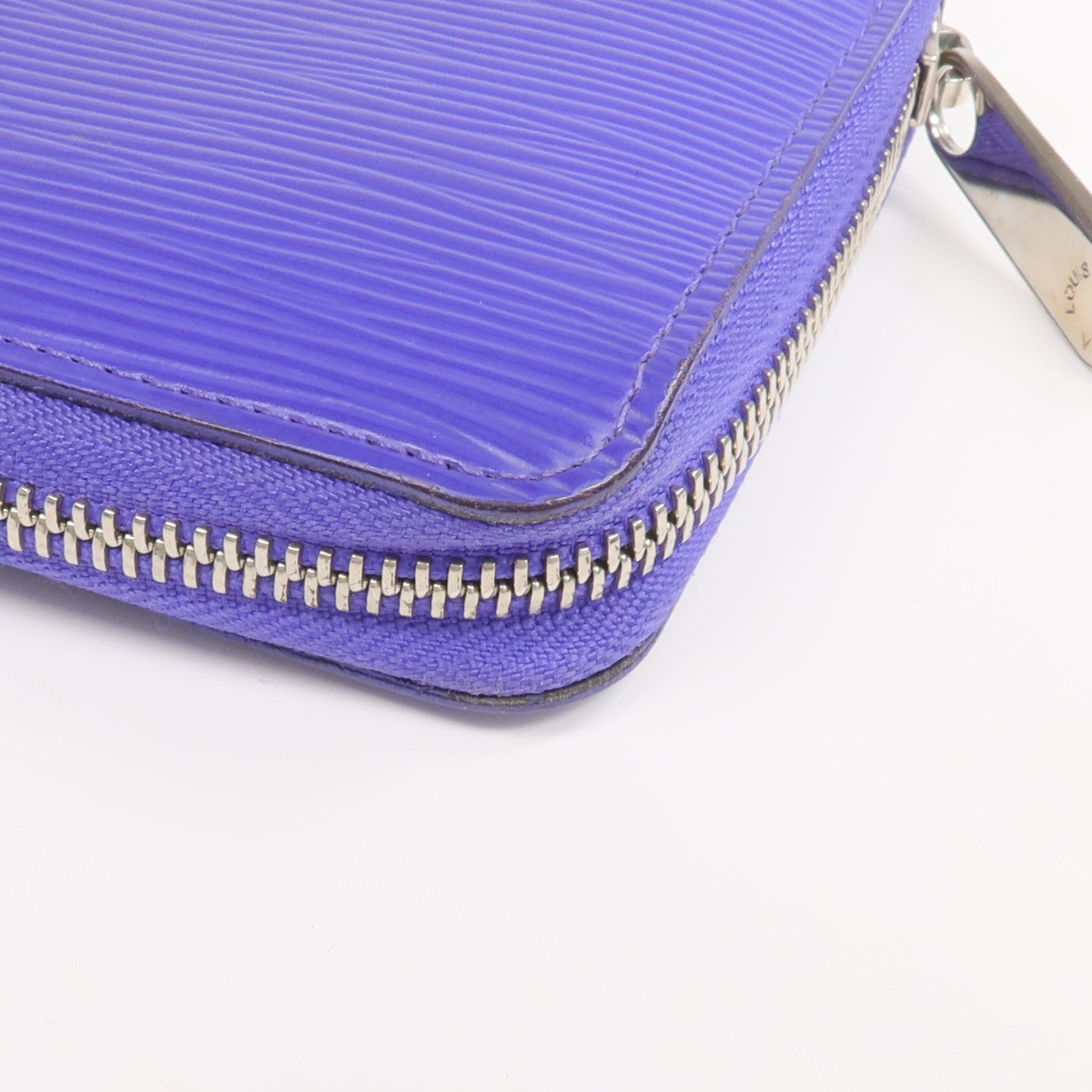 LOUIS VUITTON Epi Zippy Wallet銀扣長錢包