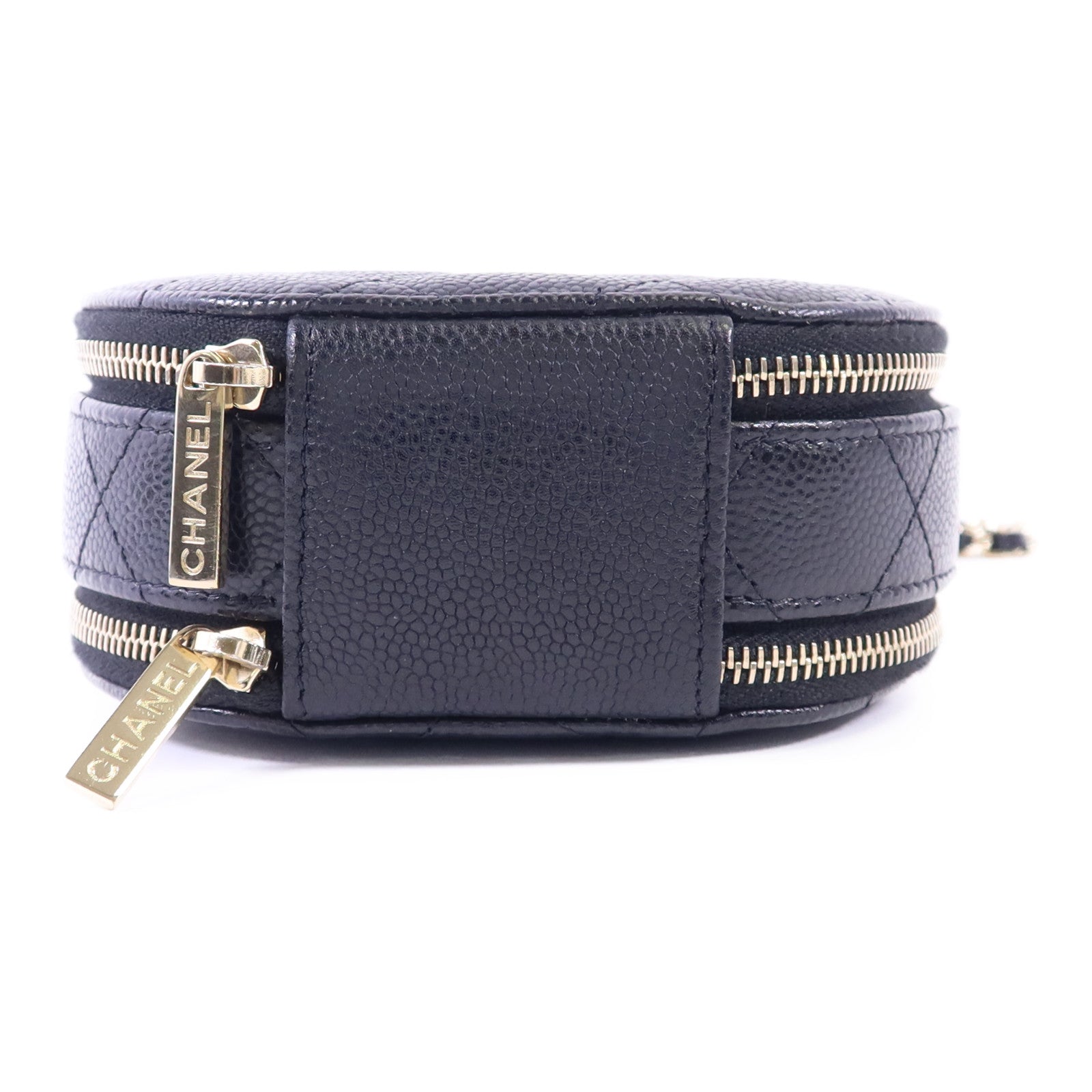 CHANEL 牛皮皮革2 Way Shoulder Bag金扣手挽肩背兩用袋