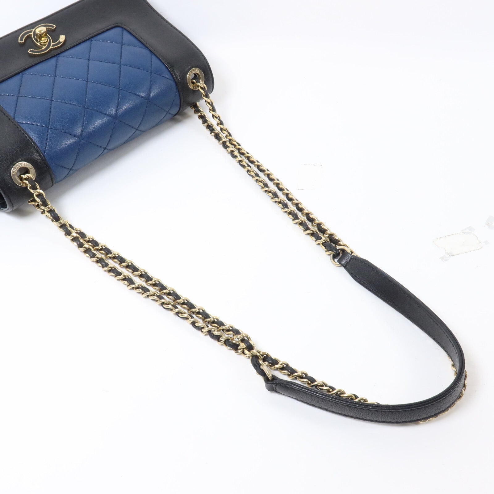 CHANEL 羊皮皮革Mademoiselle Vintage Flap Bag鏈帶肩背袋