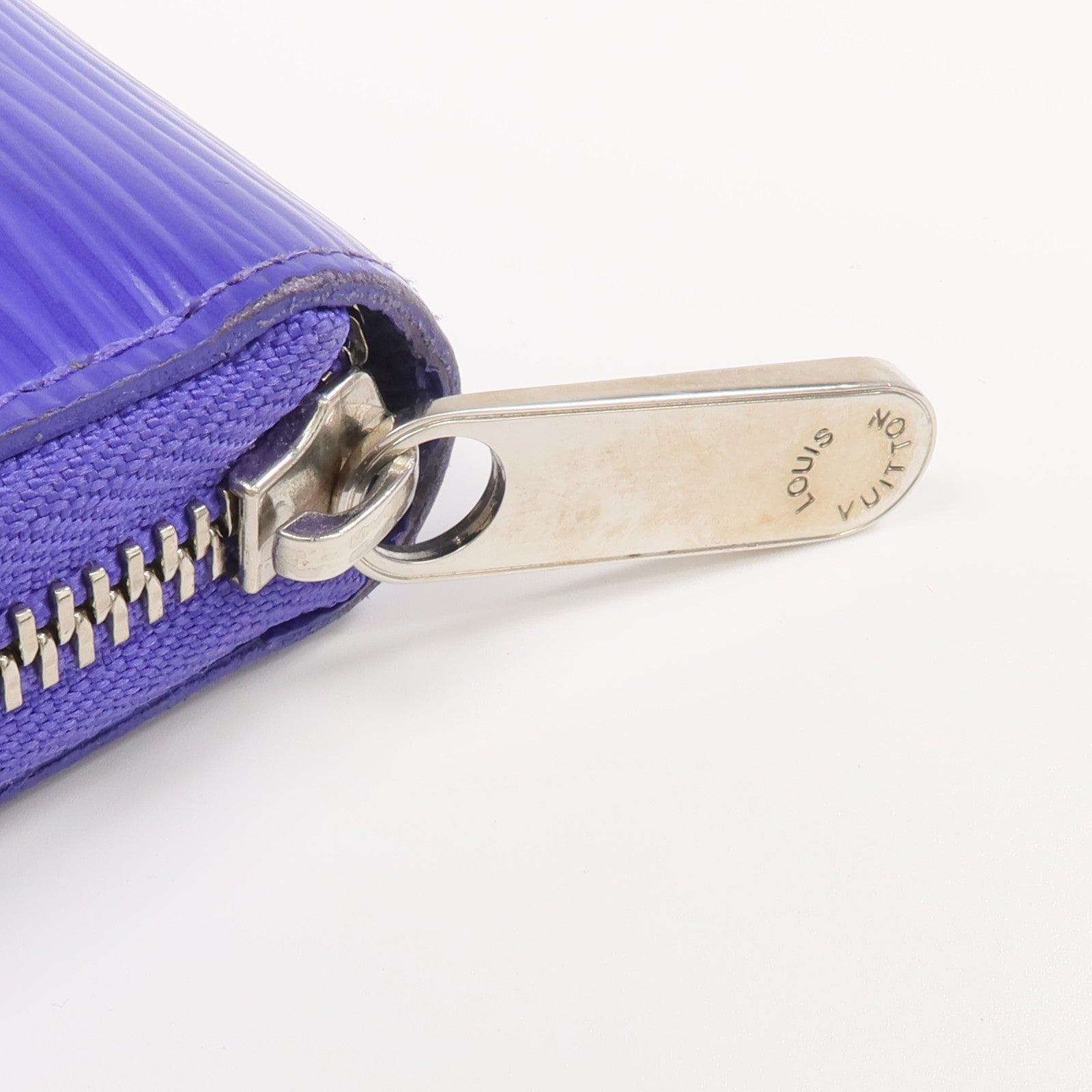 LOUIS VUITTON Epi Zippy Wallet銀扣長錢包