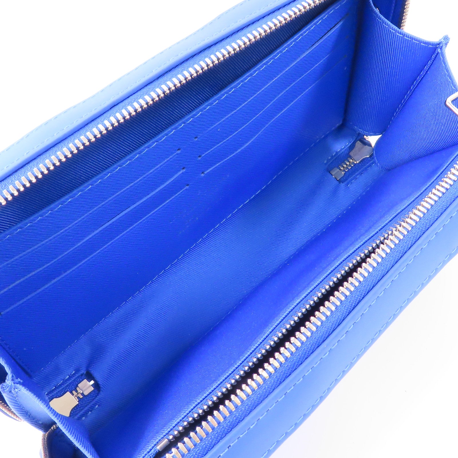 LOUIS VUITTON LV SHW Soft Trunk Wallet Shoulder Bag M45432 Monogram Clouds Blue