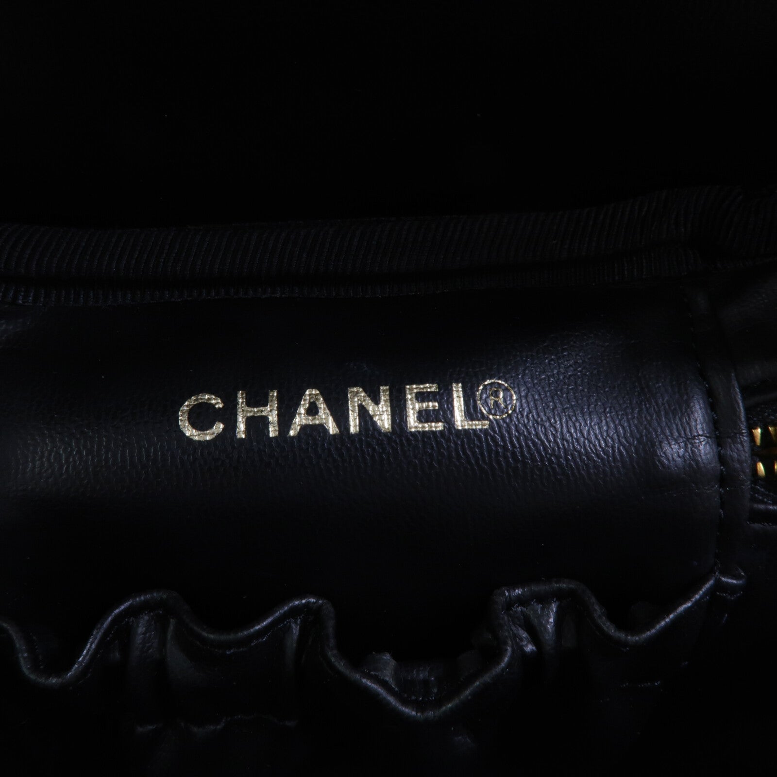 CHANEL 牛皮皮革Vintage Vanity Case手挽袋