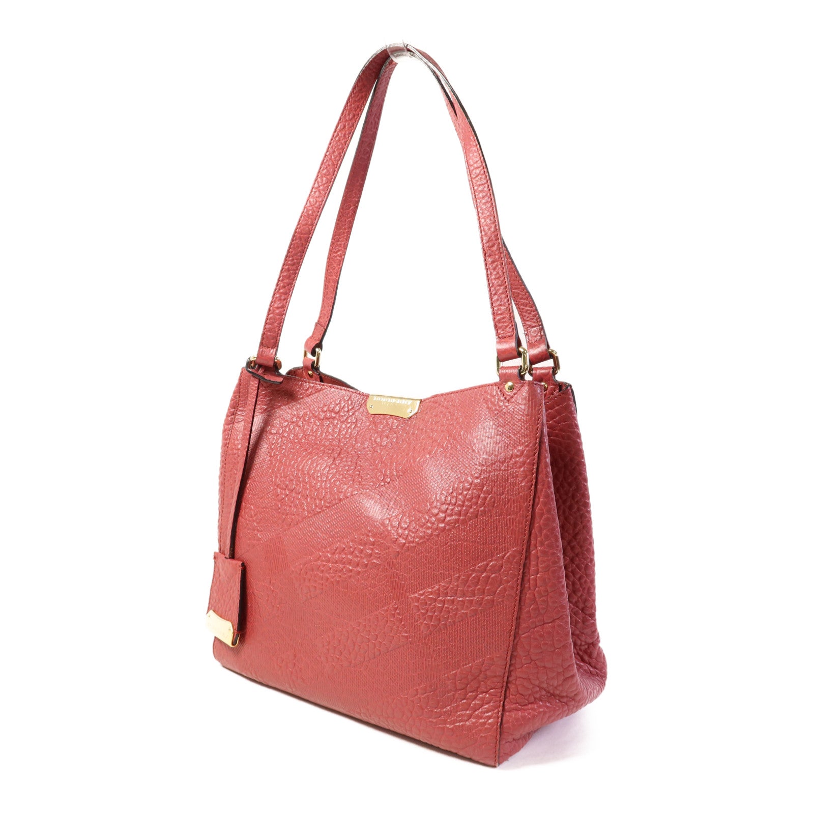 BURBERRY 牛皮皮革Shoulder Bag金扣肩背袋
