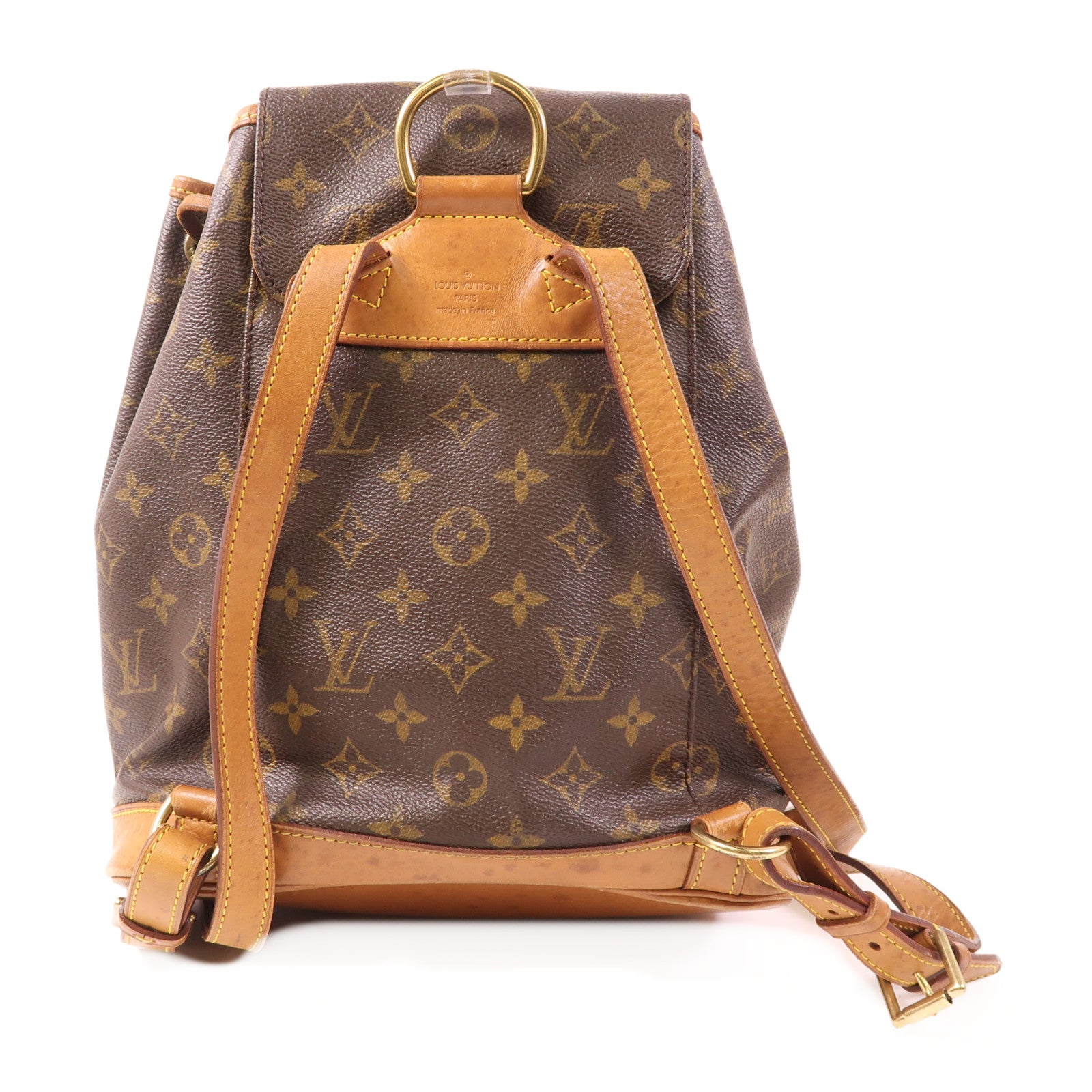 LOUIS VUITTON Monogram Montsouris MM Backpack金扣背包