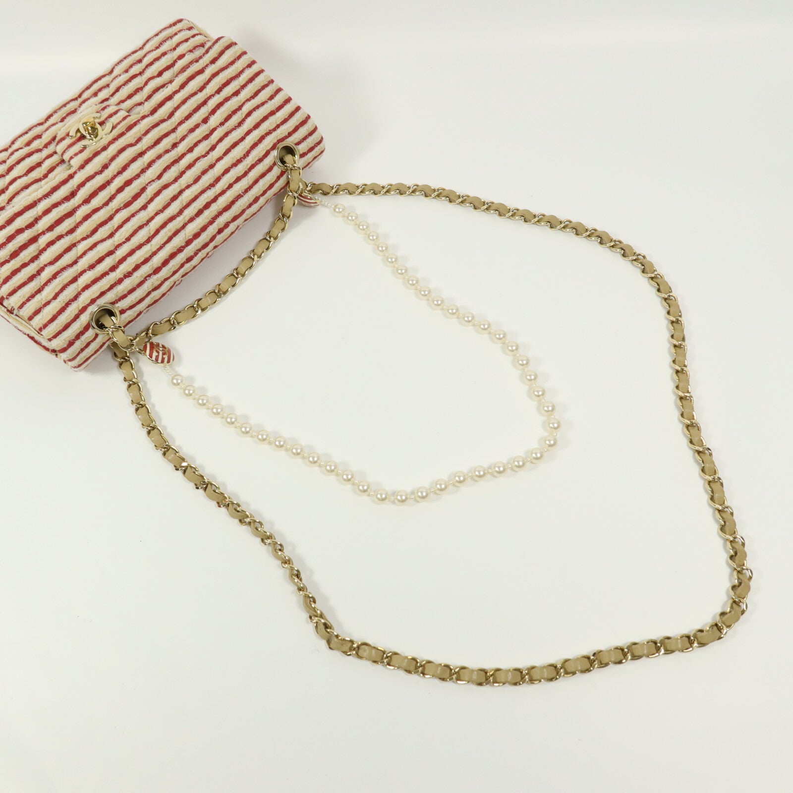 CHANEL Tweed Classic 25鏈帶肩背袋