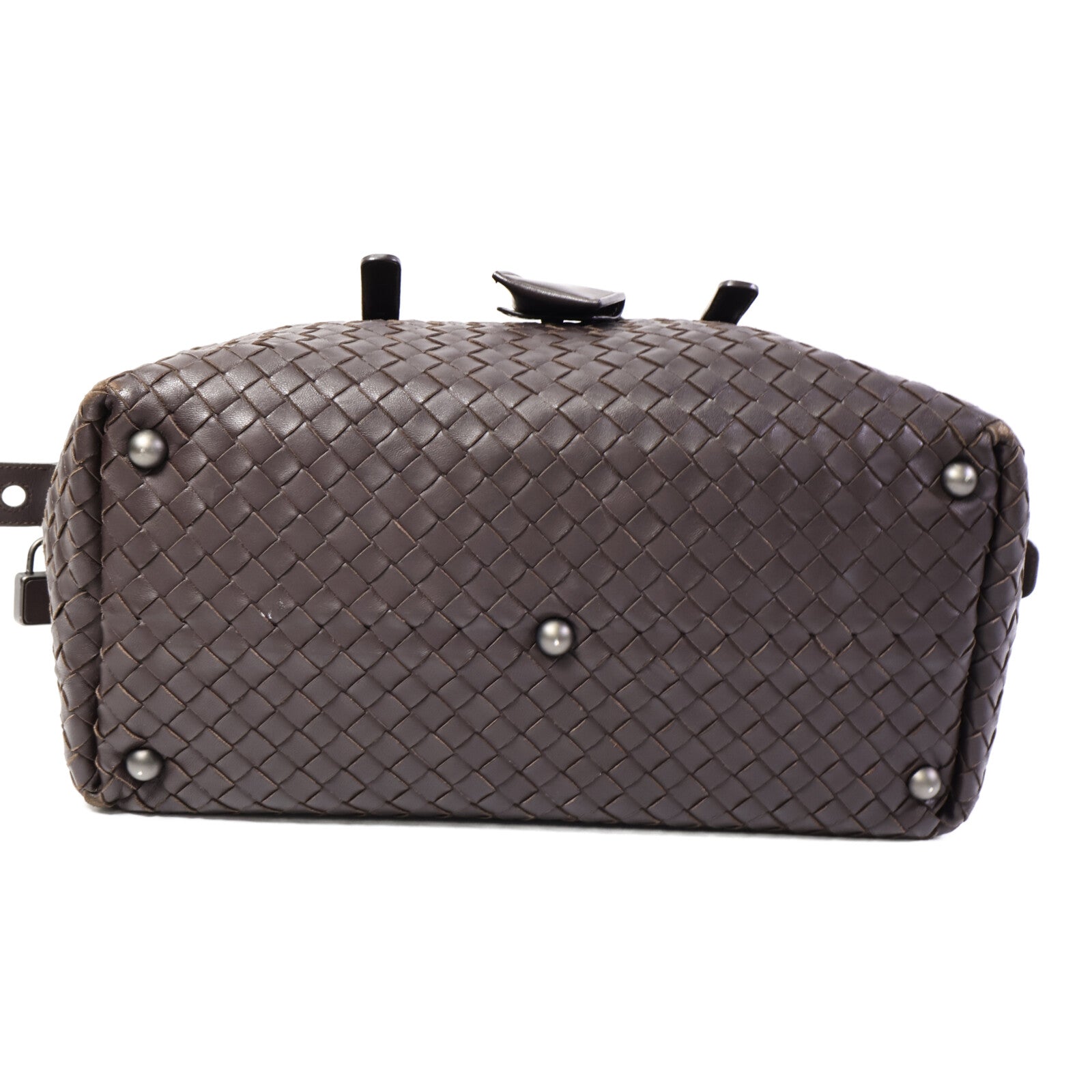 BOTTEGA VENETA 羊皮皮革Boston Bag手挽袋