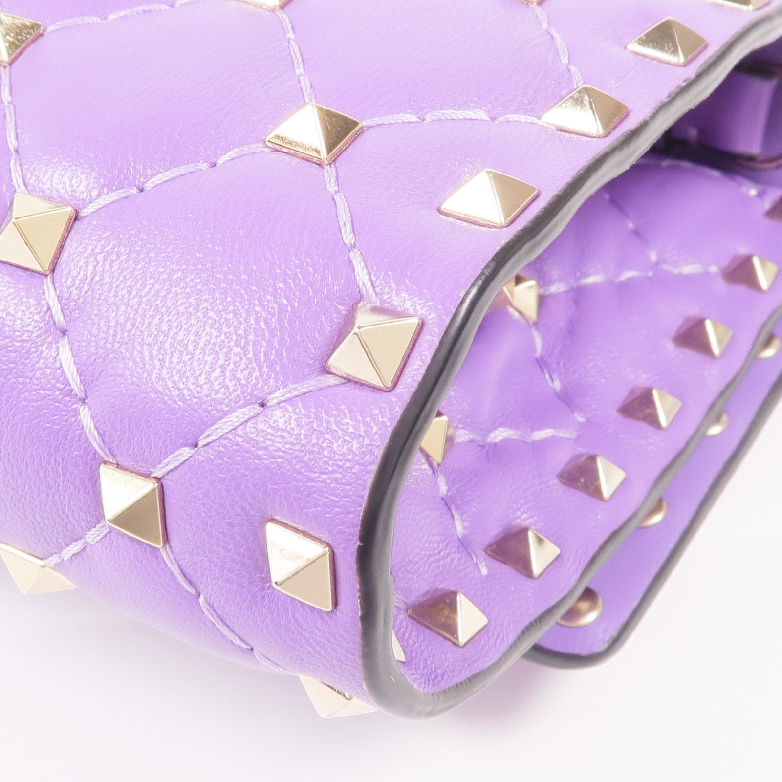 Valentino 羊皮皮革Rockstud Shoulder Bag金扣鏈帶肩背袋