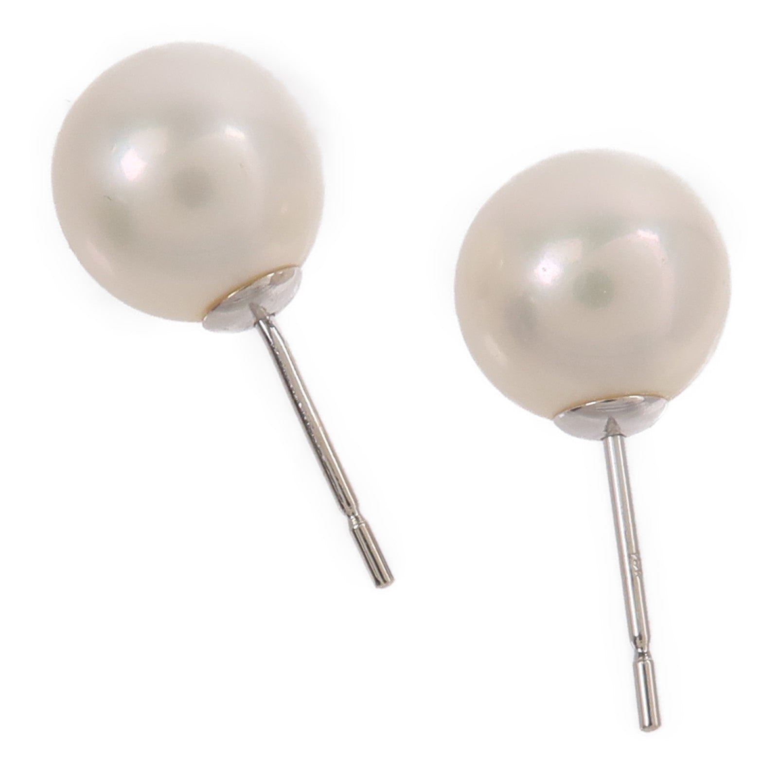 JEWELRY 18K白金Pearl Earrings珍珠耳環