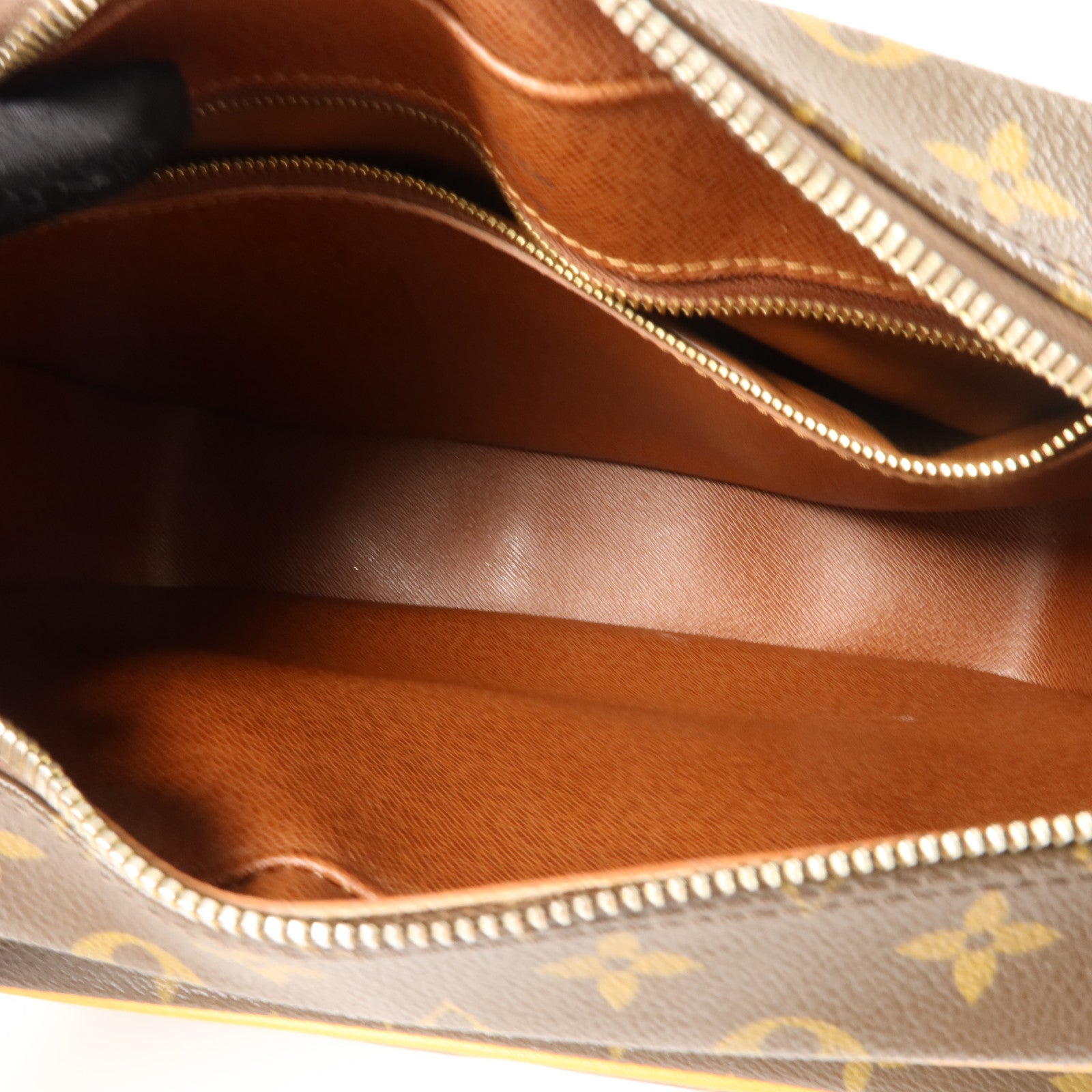 LOUIS VUITTON Monogram Nile金扣肩背袋