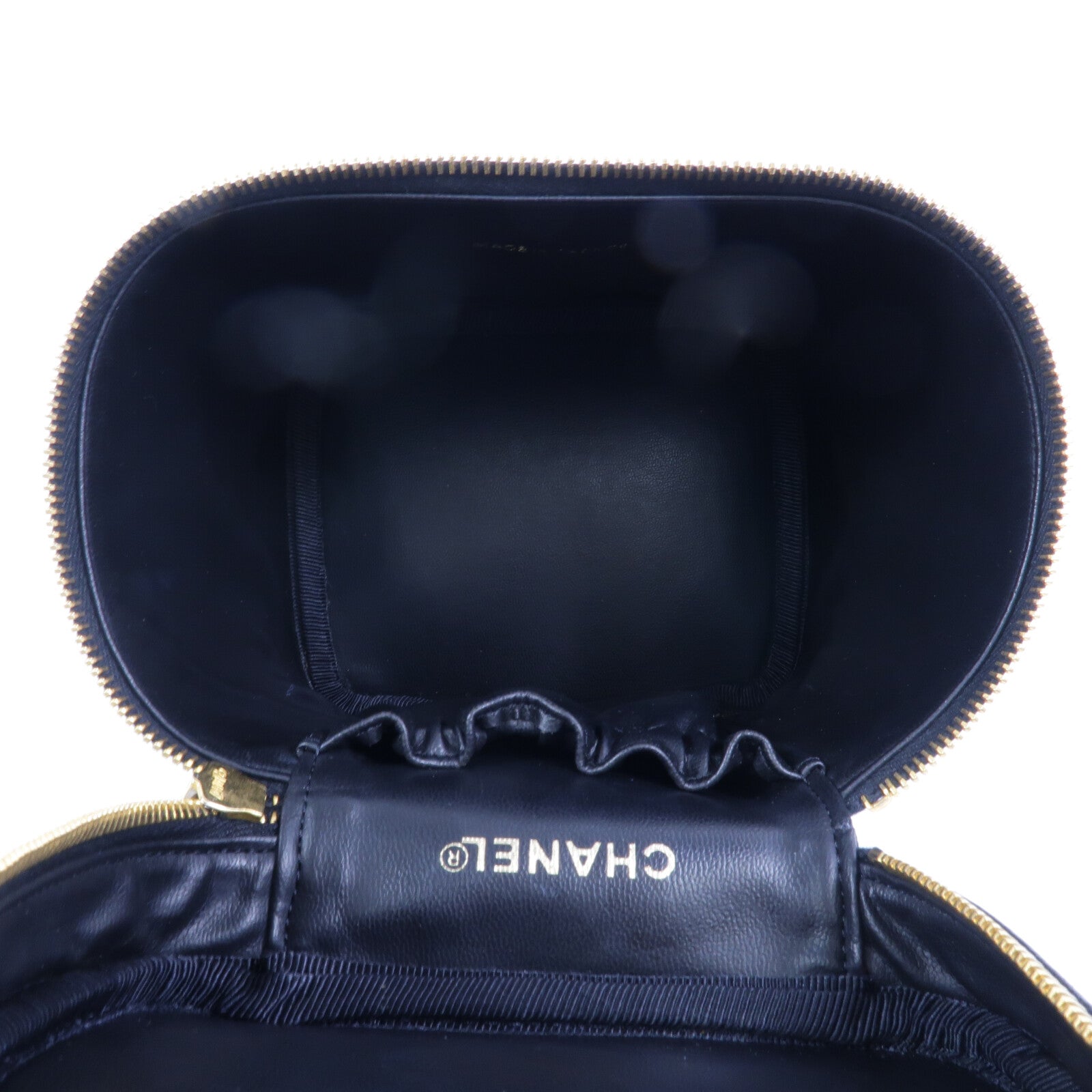 CHANEL 牛皮皮革Vintage Vanity Case手挽袋