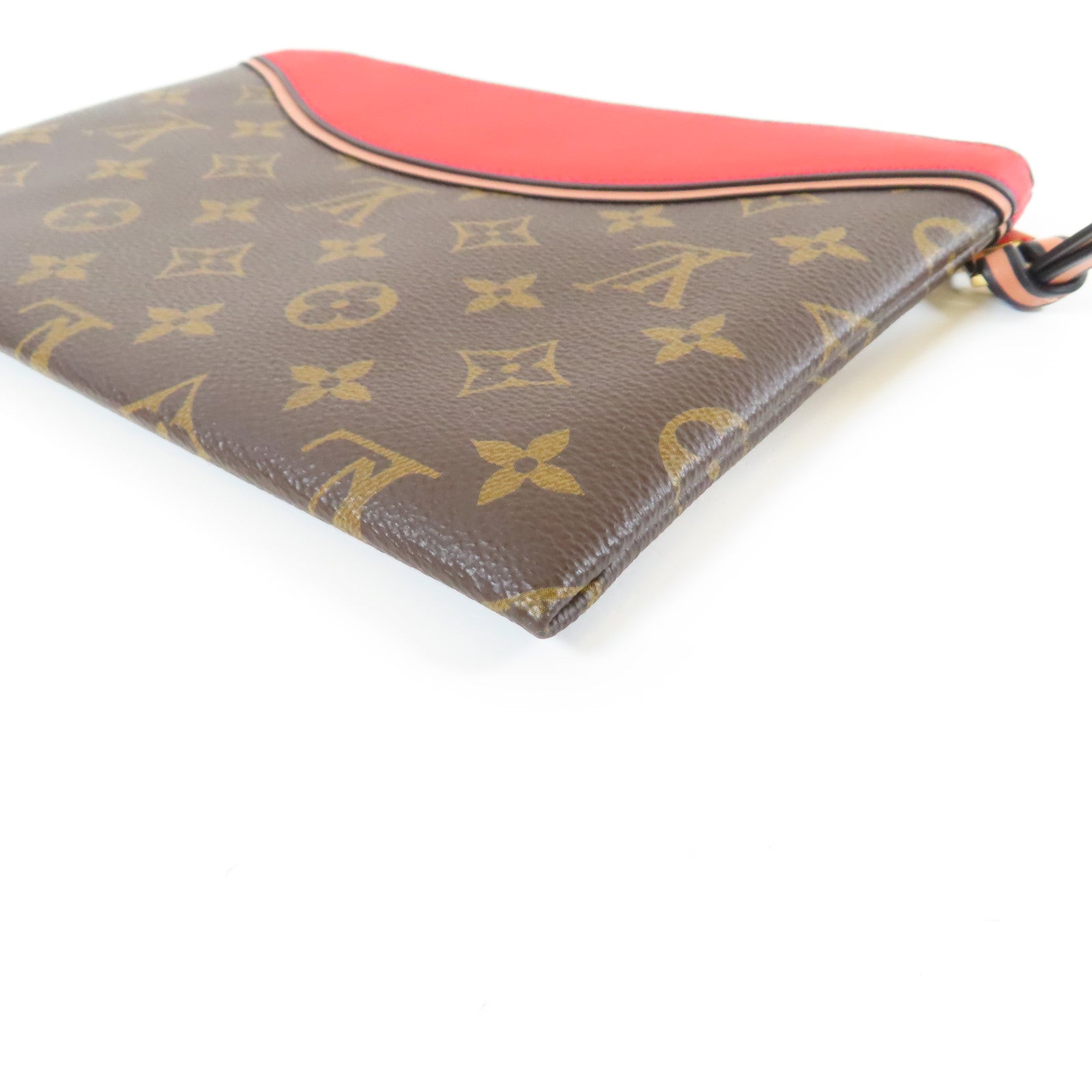 LOUIS VUITTON 【激減優惠】Monogram Tuileries Pochette金扣小袋啡色