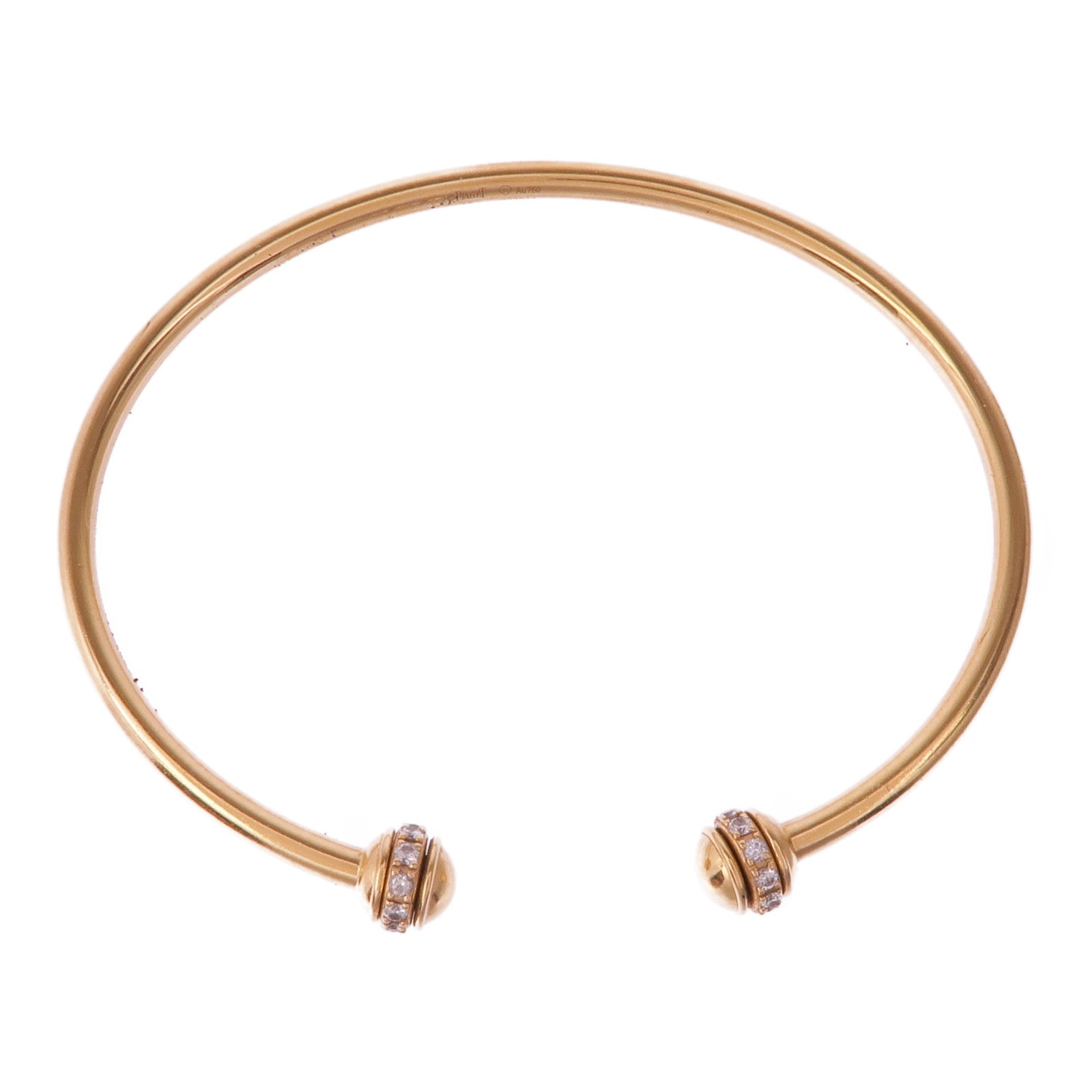 PIAGET 18K玫瑰金Possession Open Bracelet