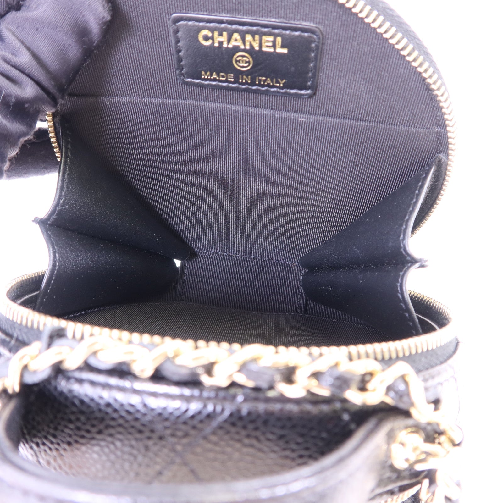 CHANEL 牛皮皮革2 Way Shoulder Bag金扣手挽肩背兩用袋