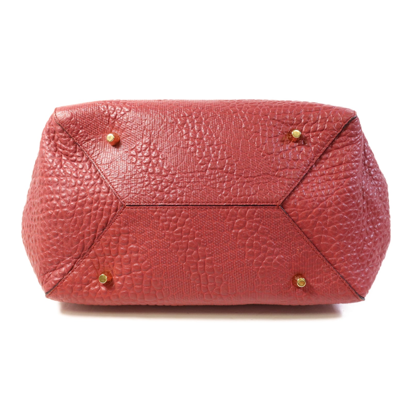 BURBERRY 牛皮皮革Shoulder Bag金扣肩背袋