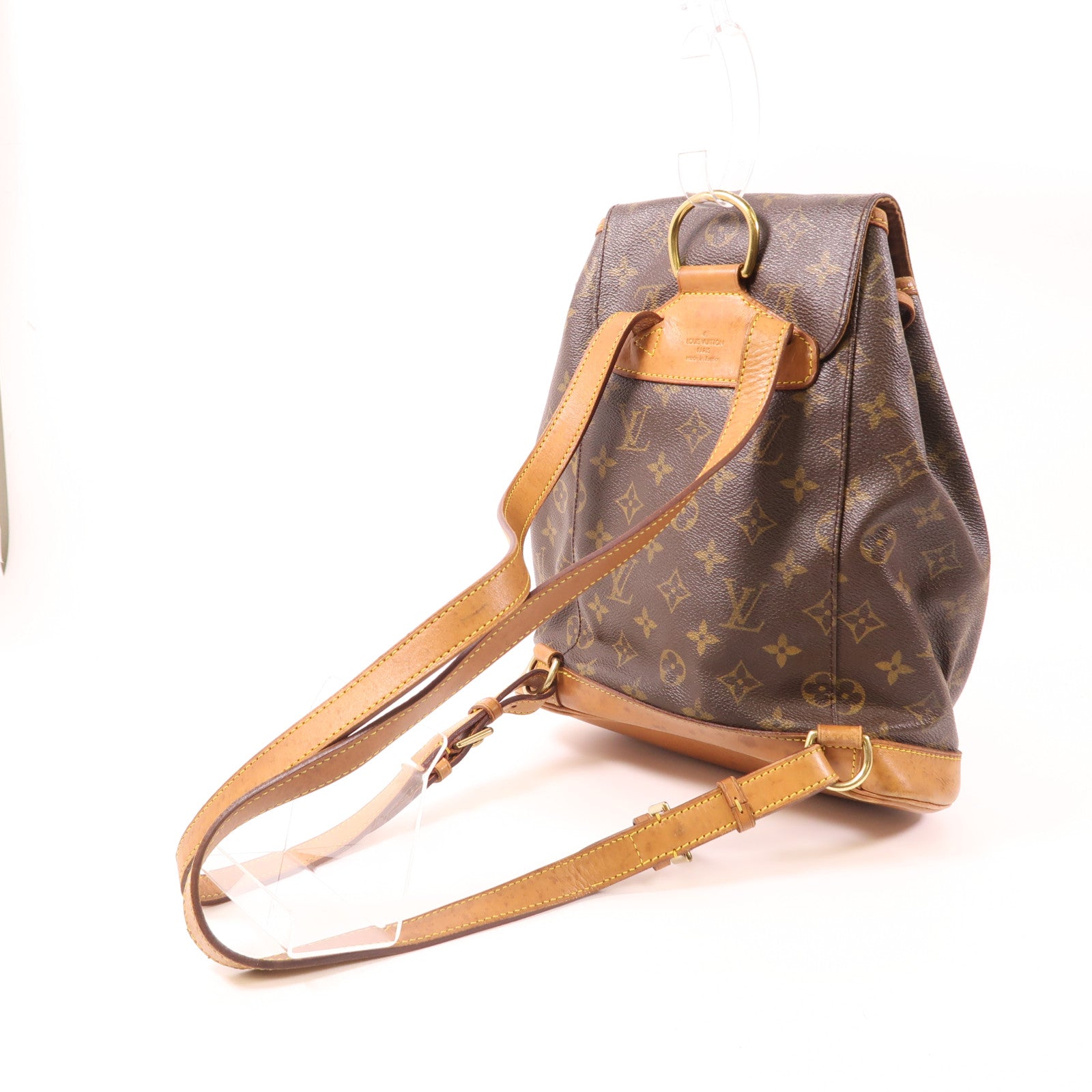 LOUIS VUITTON Monogram Montsouris MM Backpack金扣背包